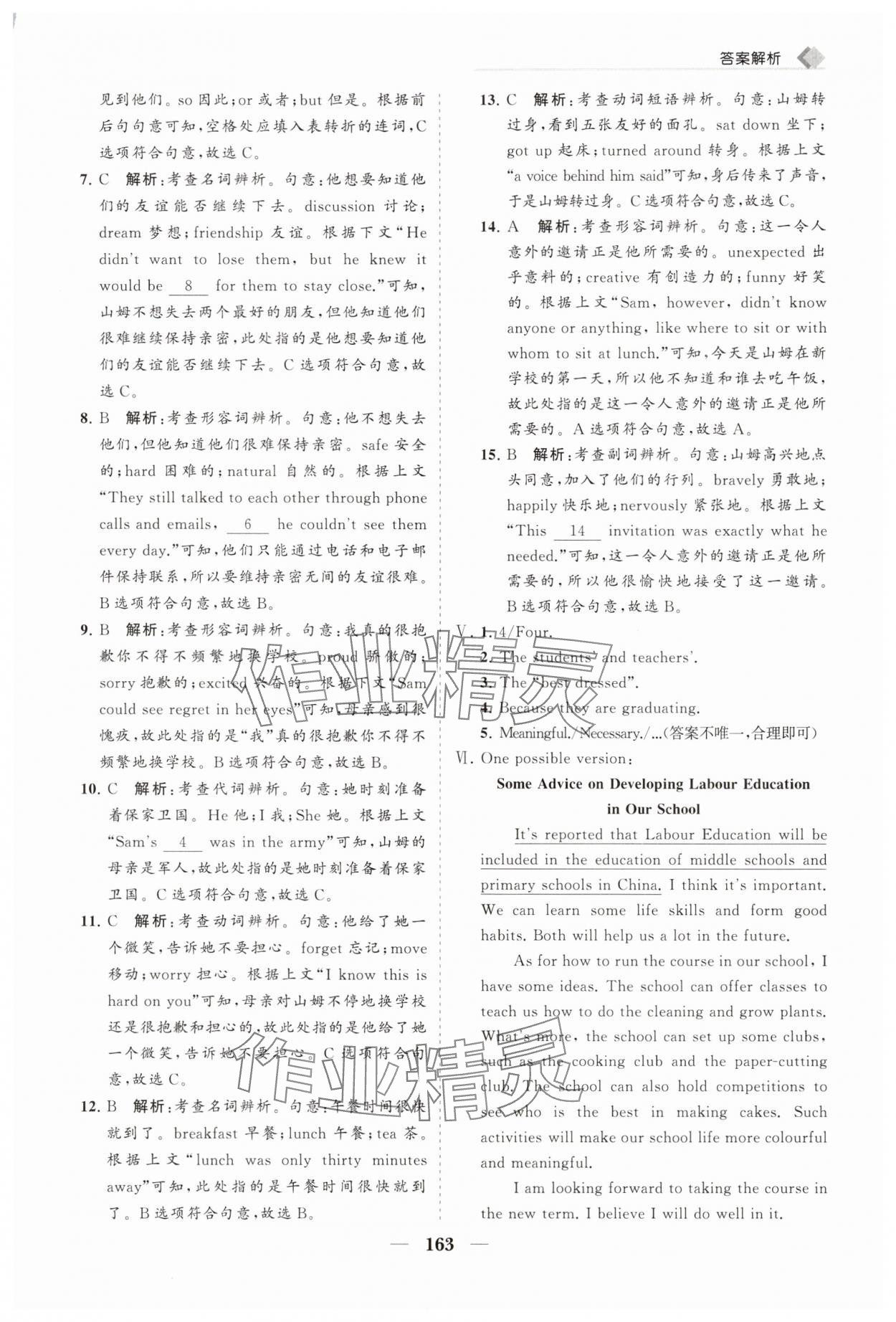 2025年新課程同步練習(xí)冊九年級英語下冊外研版 第7頁