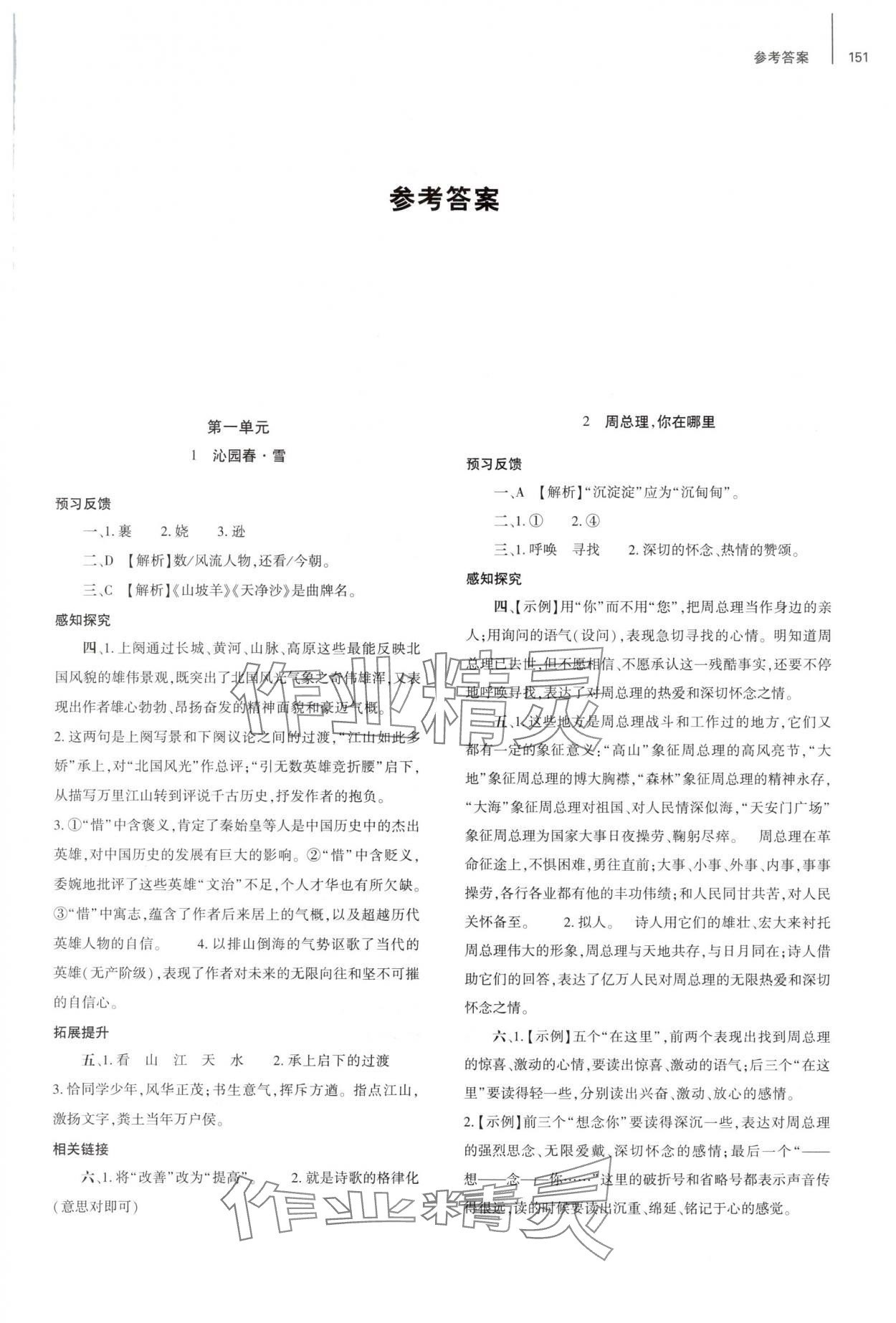 2025年同步练习册大象出版社九年级语文上册人教版 第1页