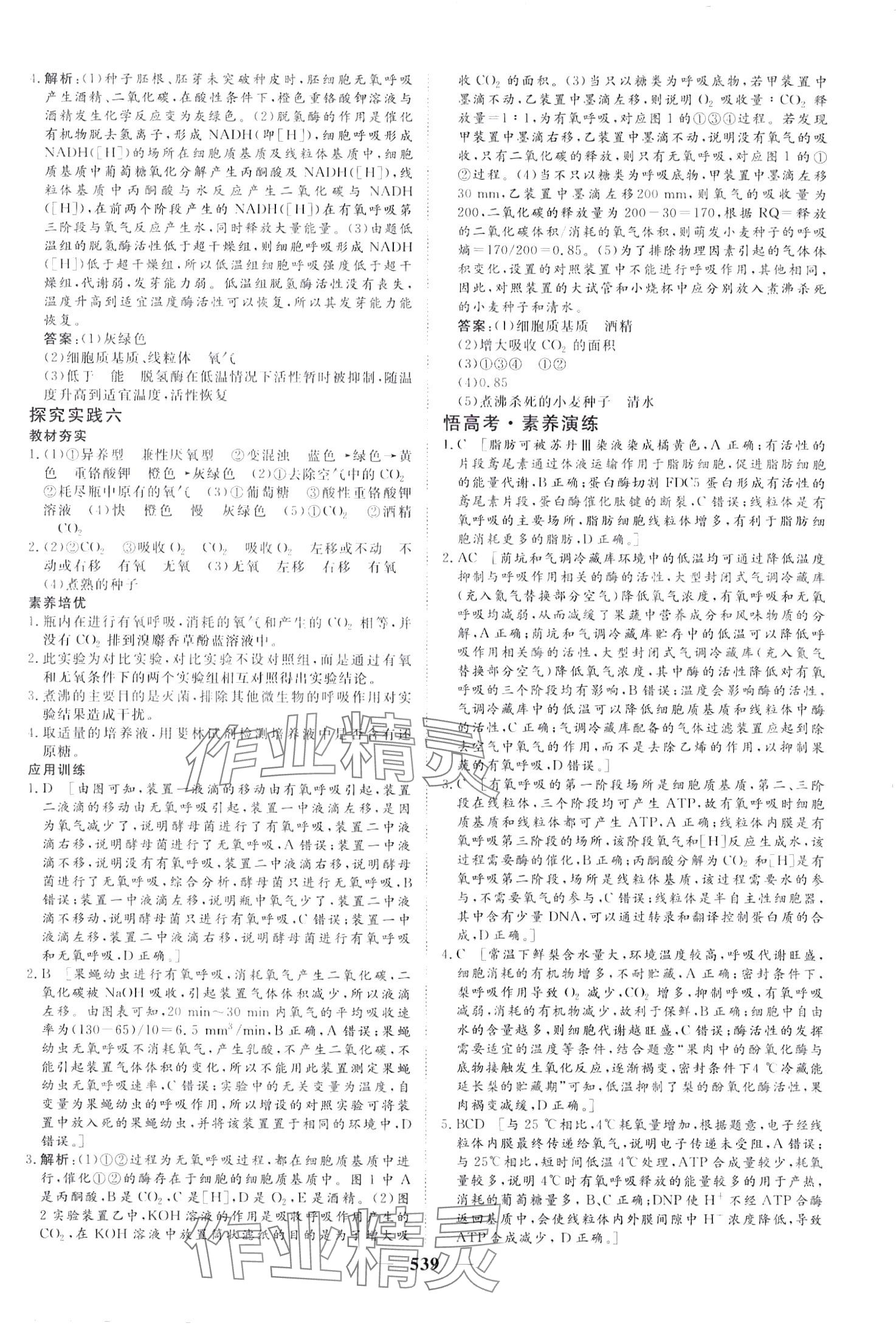 2024年金榜題名高中生物 第17頁
