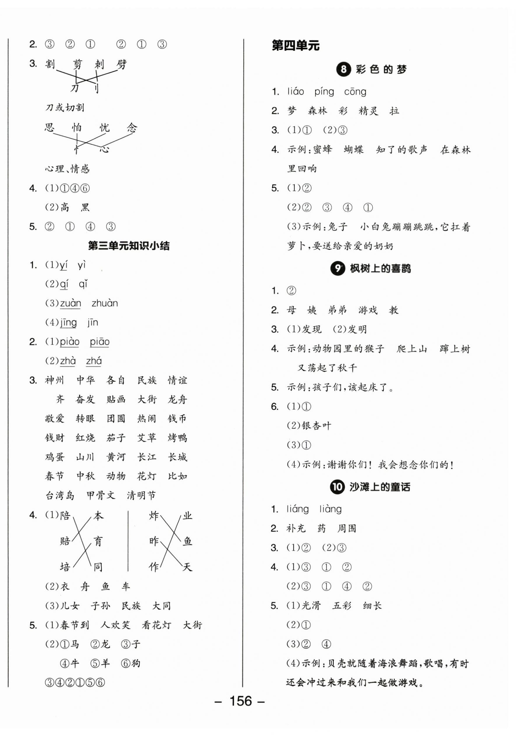 2025年全品學(xué)練考二年級語文下冊人教版 第4頁