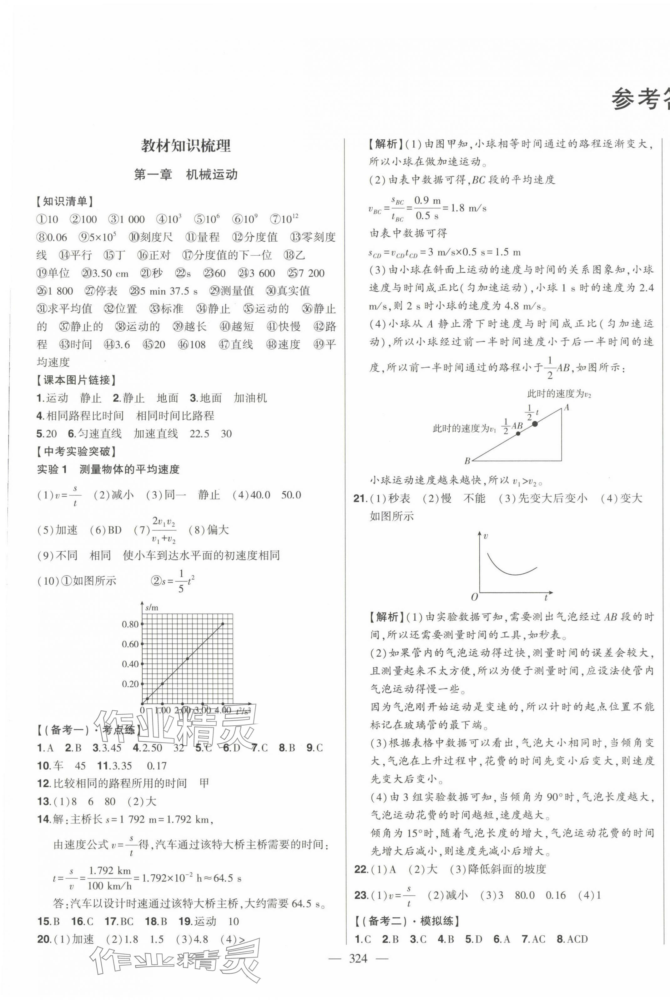 2024年智慧大課堂學(xué)業(yè)總復(fù)習(xí)全程精練物理人教版 第1頁