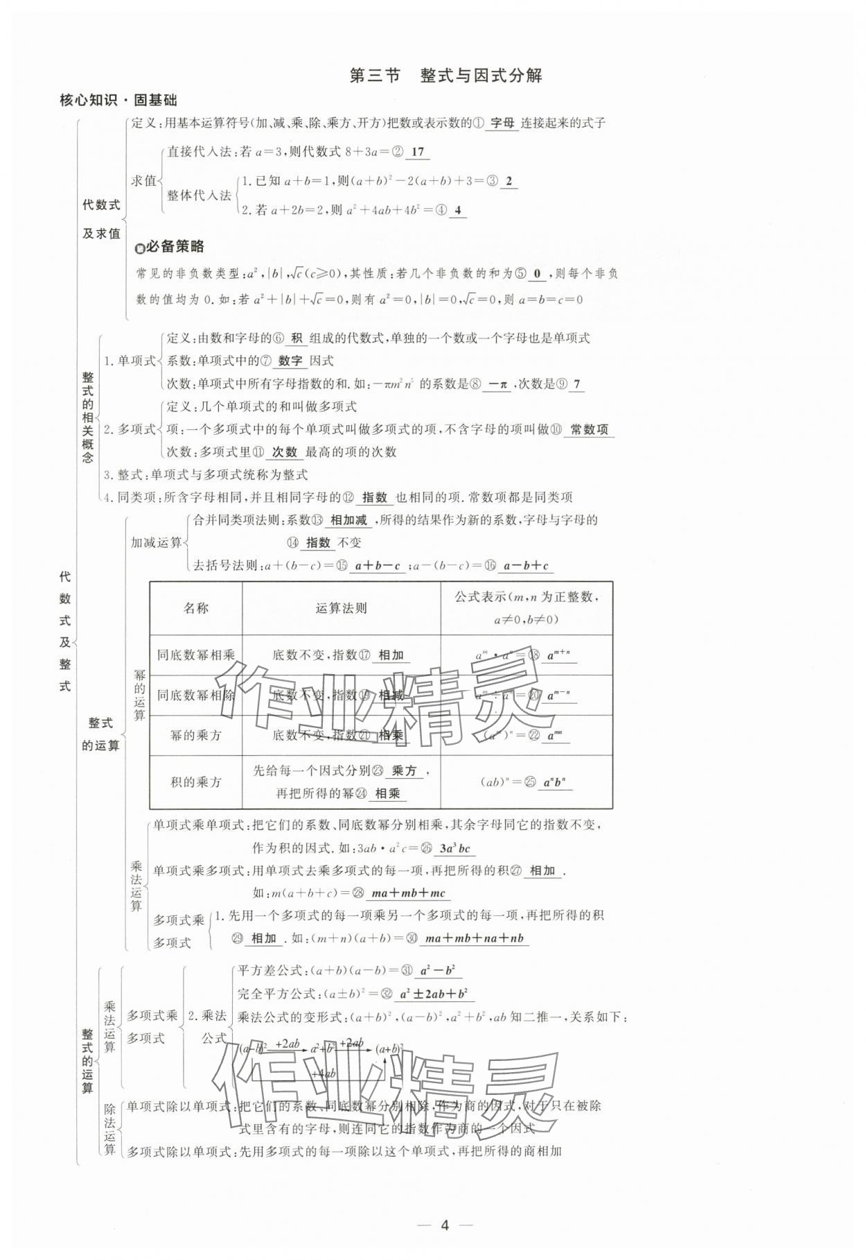 2024年中考档案数学青岛专版 第4页