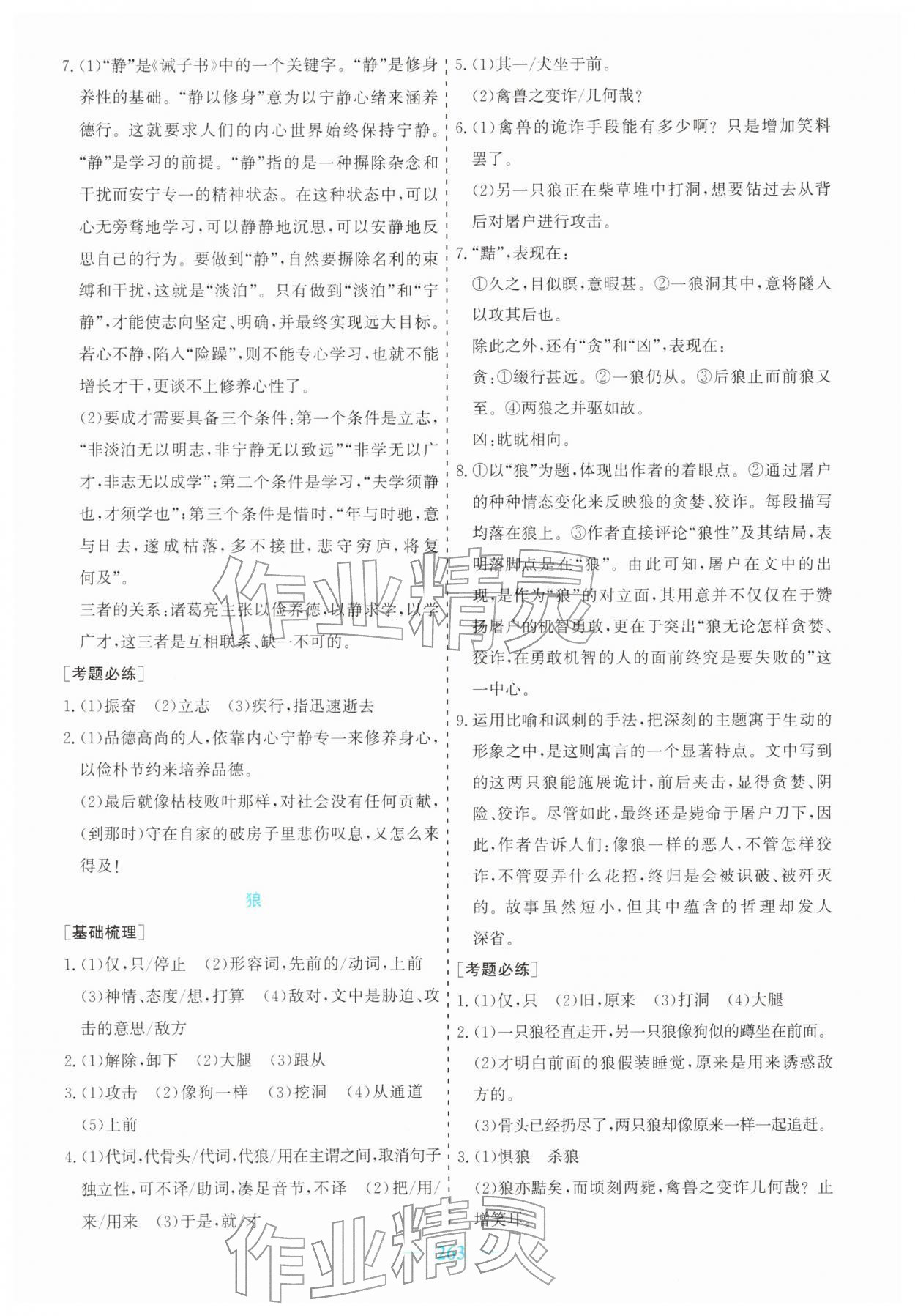 2026年点金考案语文中考&nbsp;第3页