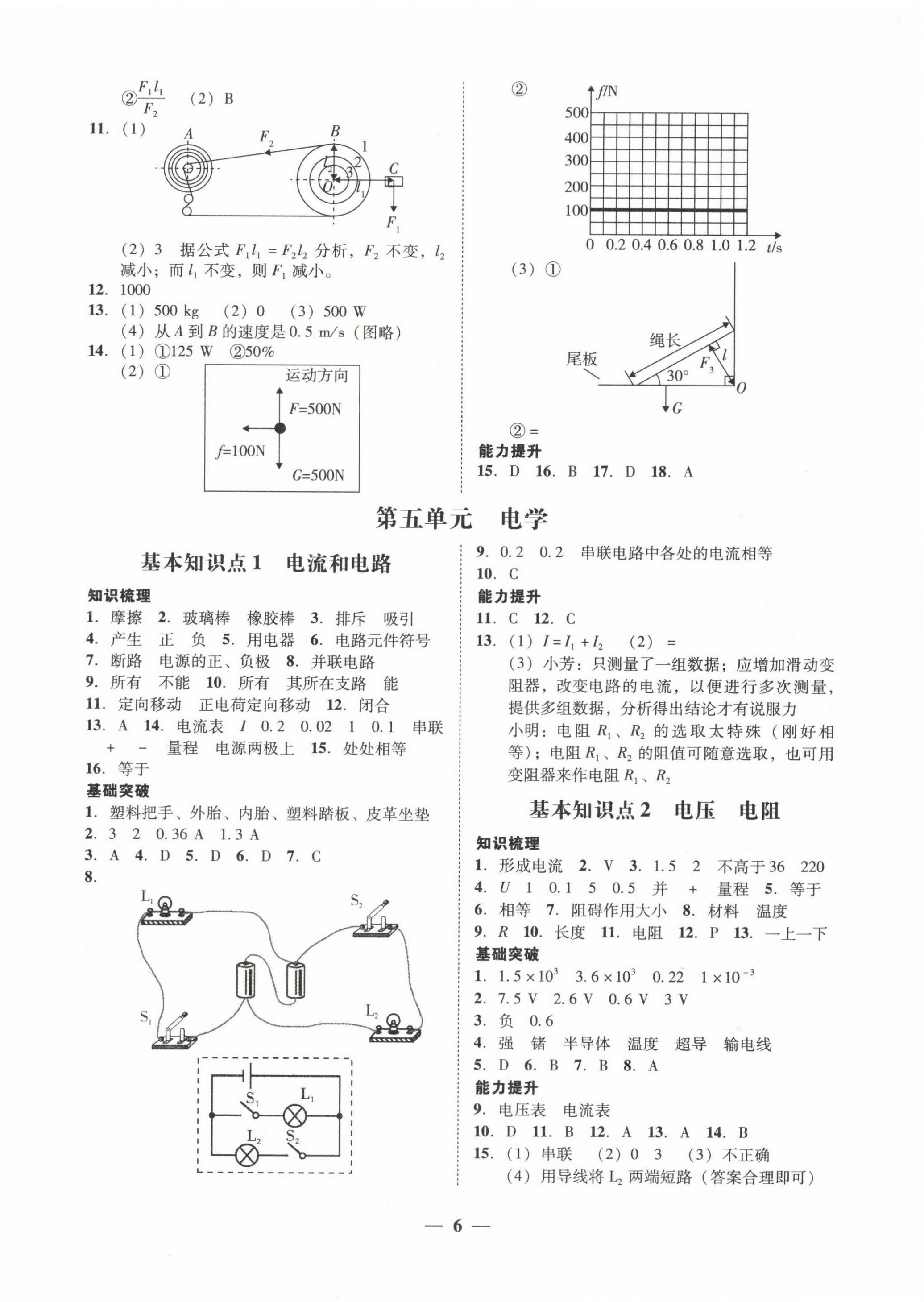 2024年易杰教育中考解读物理中考广州专版 第6页