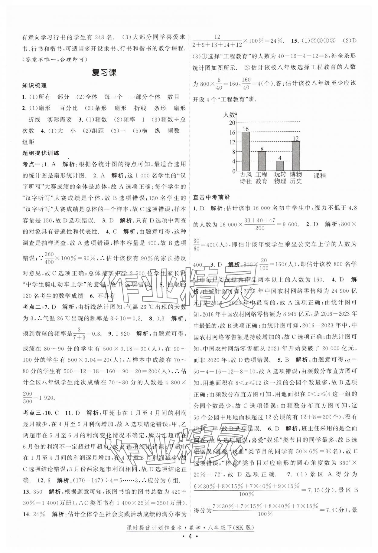 2025年課時(shí)提優(yōu)計(jì)劃作業(yè)本八年級(jí)數(shù)學(xué)下冊(cè)蘇科版 參考答案第4頁(yè)