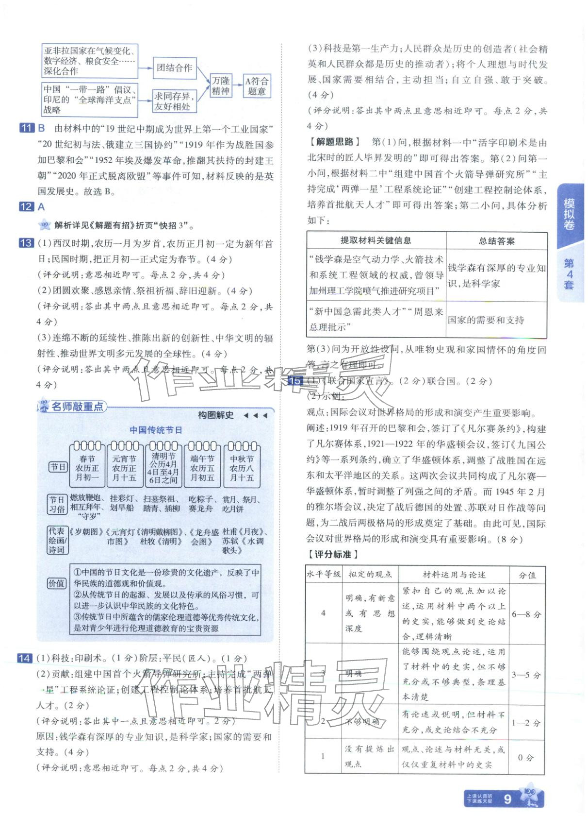 2026年金考卷中考45套汇编历史河北专版 第8页