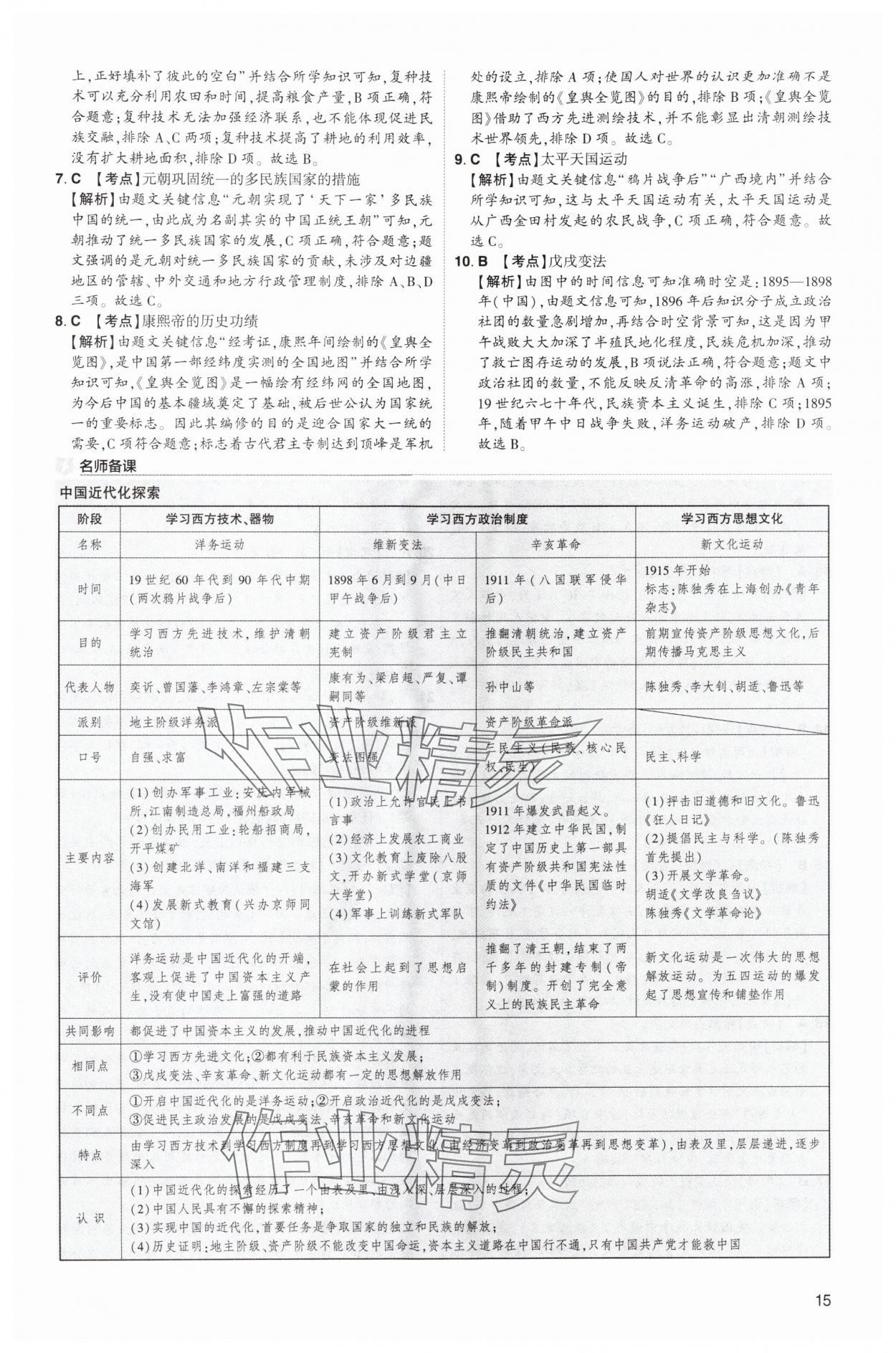 2025年中考導(dǎo)航東方出版社歷史河南專版 第15頁