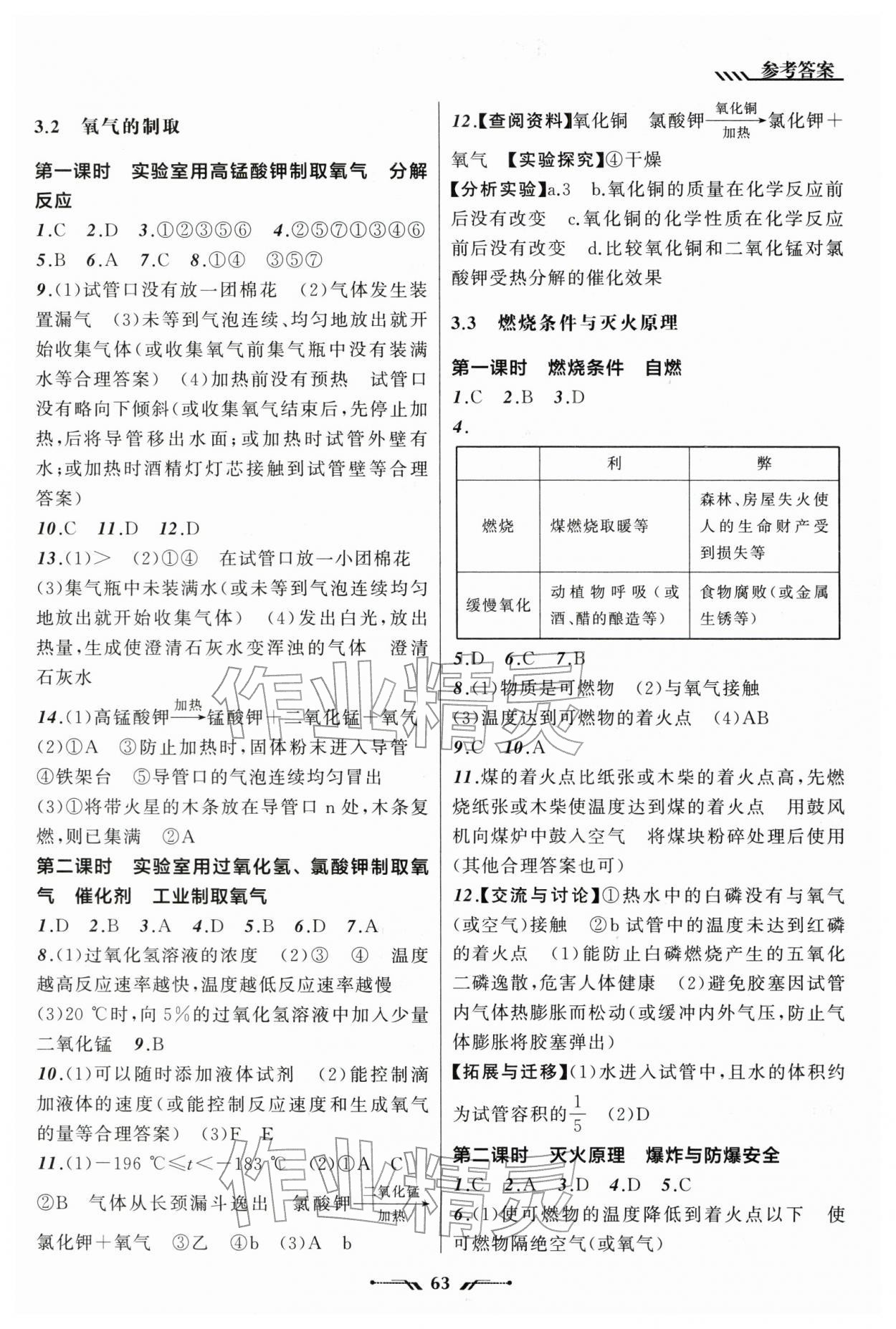 2025年新课程新教材导航学九年级化学上册科学版 第5页