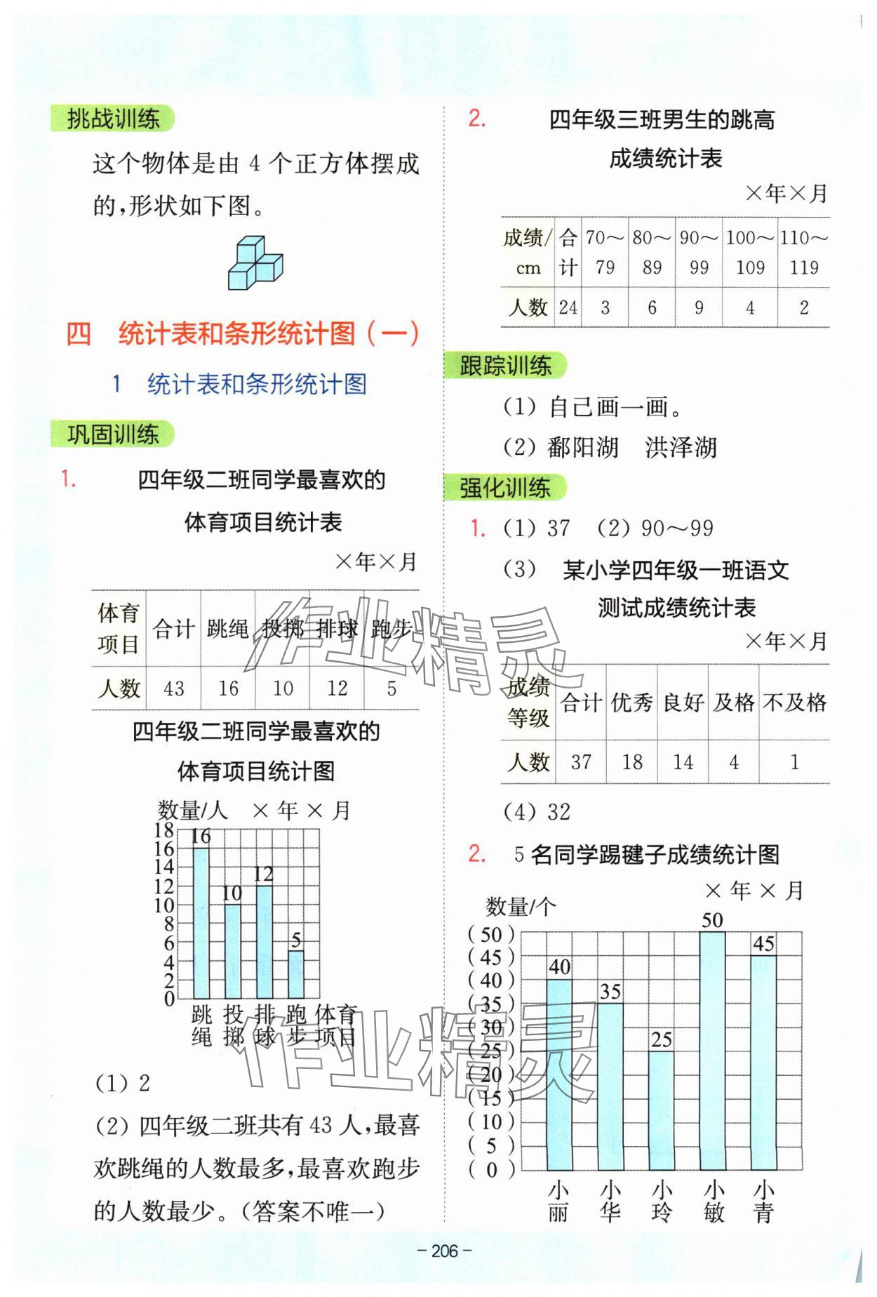 2024年全易通四年級數(shù)學(xué)上冊蘇教版 參考答案第7頁