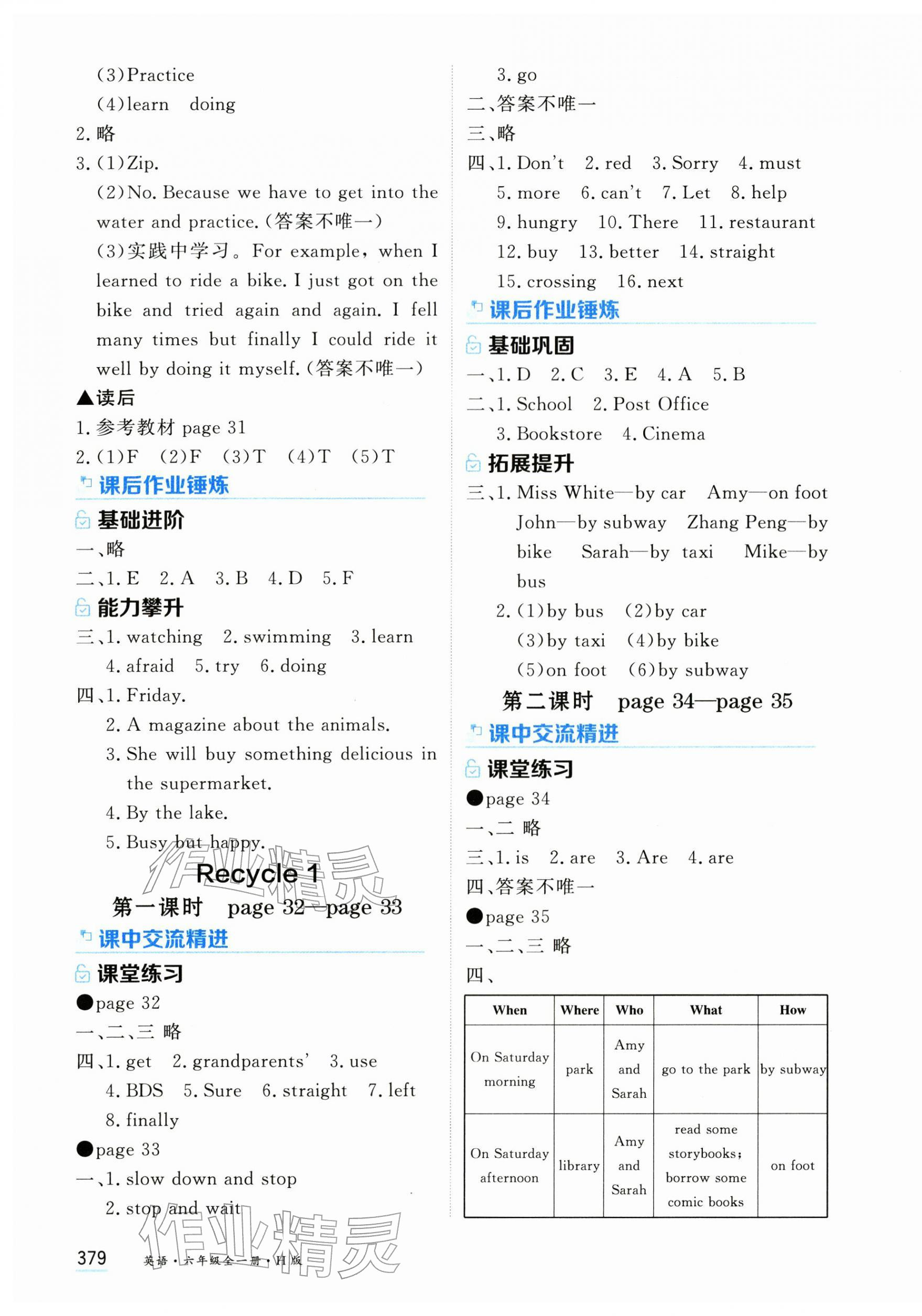 2026年资源与评价黑龙江教育出版社六年级英语全一册人教版H&nbsp;第9页