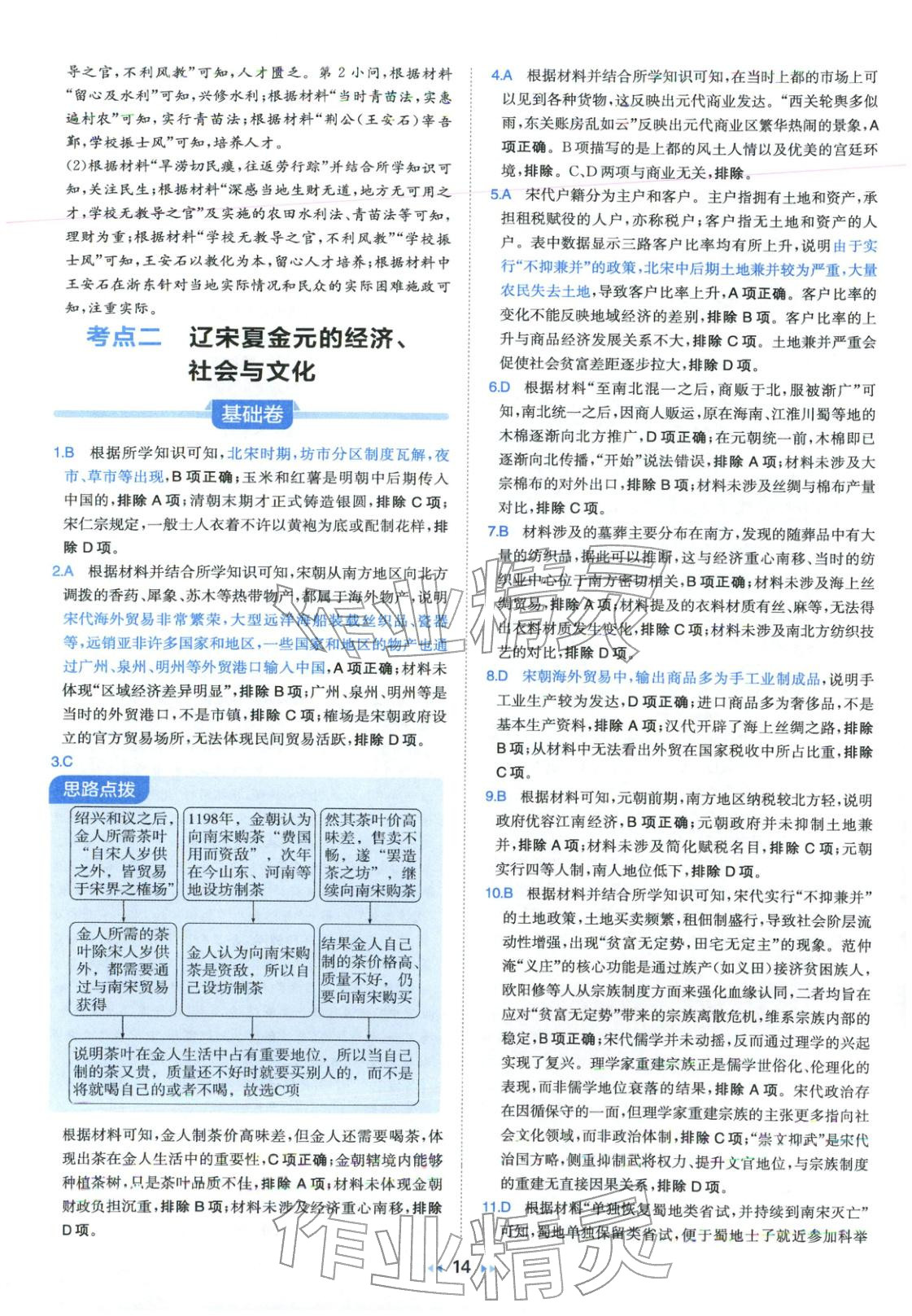 2026年一本真题分类高考历史&nbsp;第14页