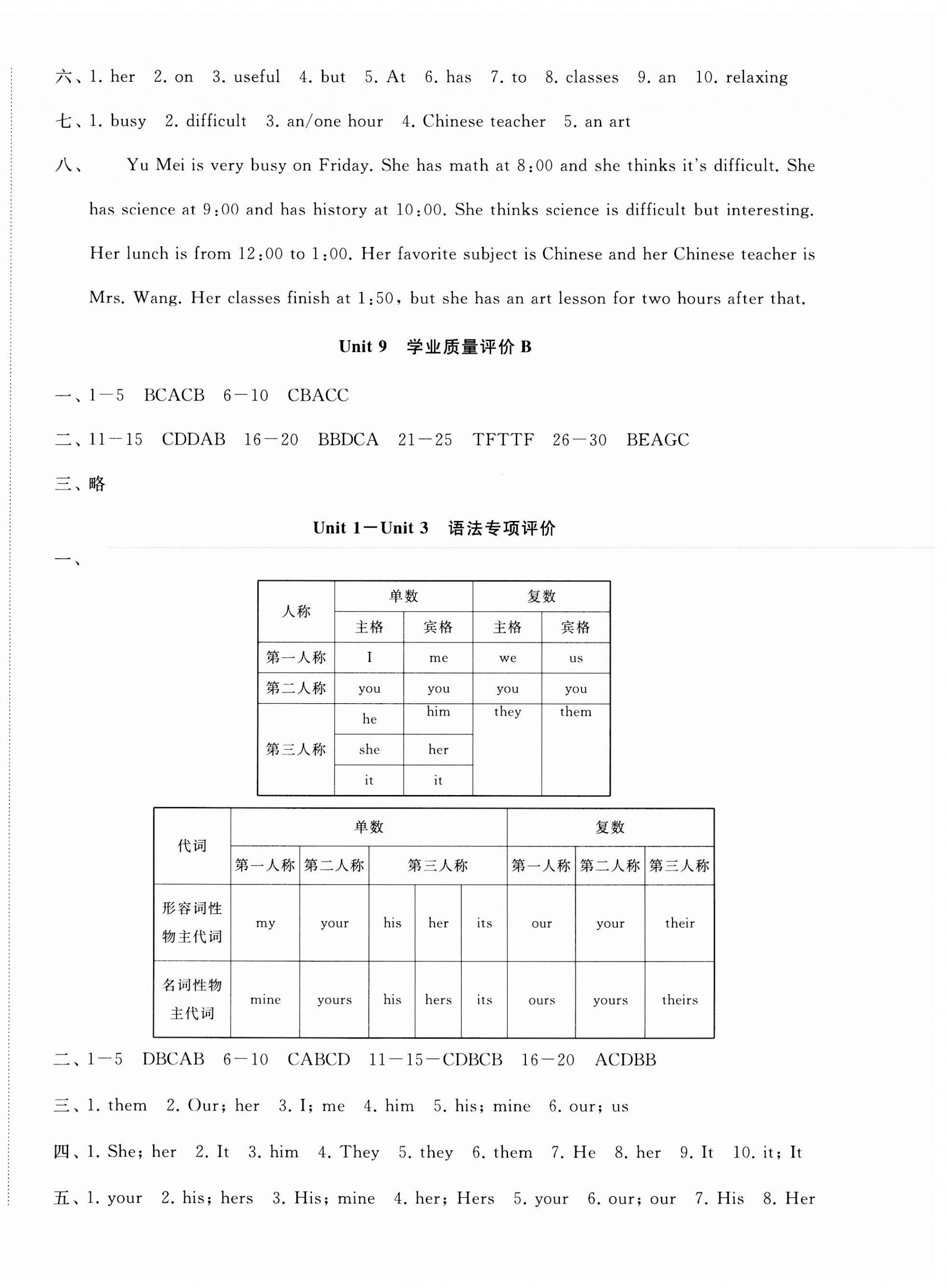 2023年精练课堂分层作业七年级英语上册人教版 第12页