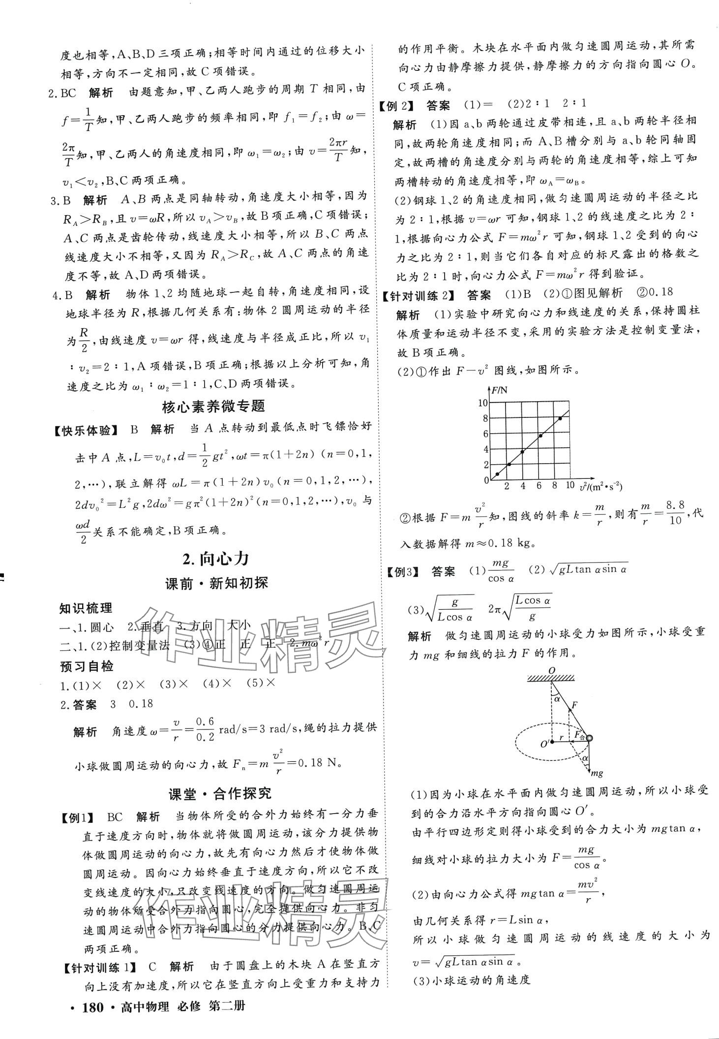 2024年贏在微點(diǎn)高中物理必修第二冊(cè) 第6頁