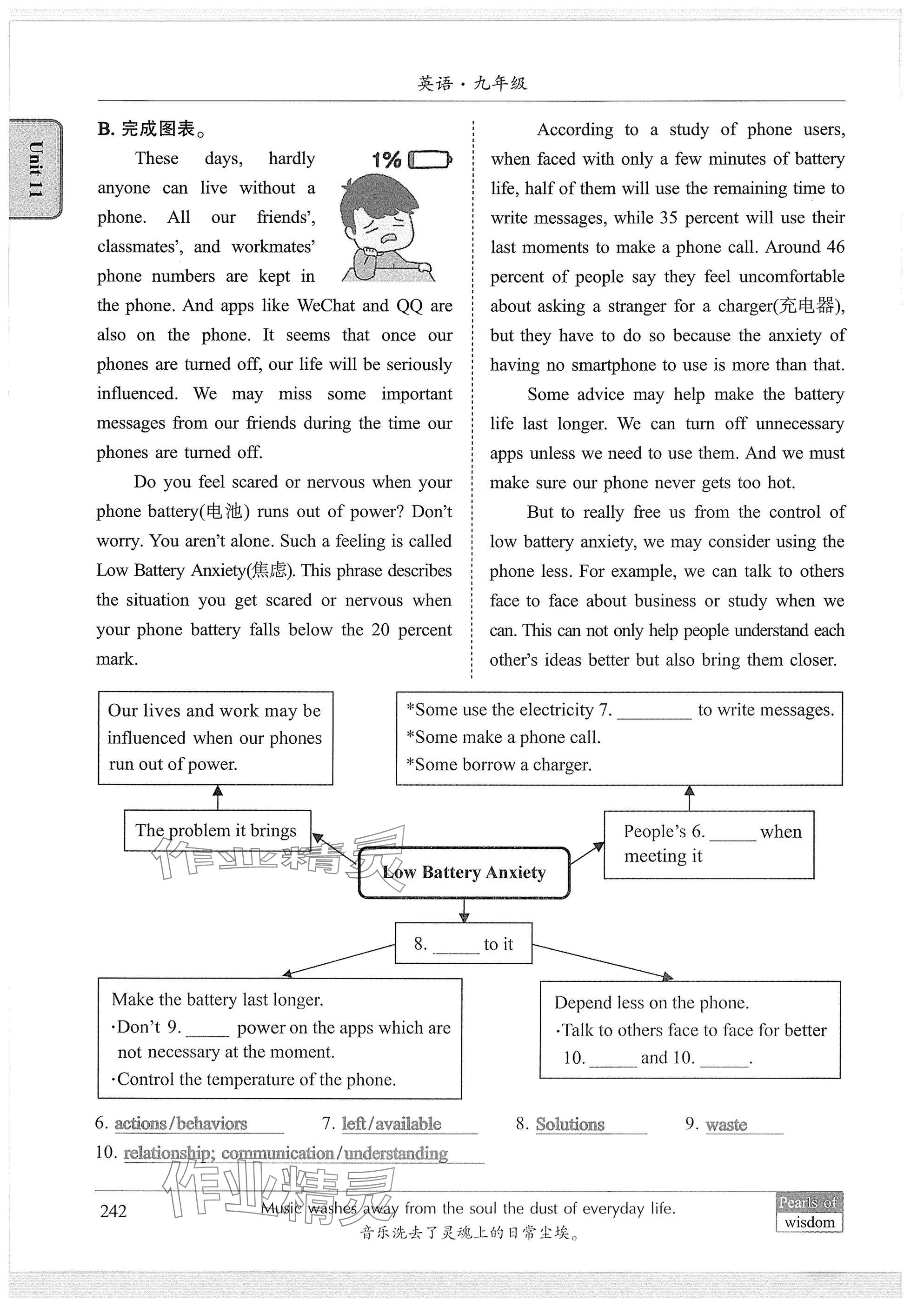 2025年新視界初中英語(yǔ)九年級(jí)英語(yǔ)下冊(cè)人教版 參考答案第22頁(yè)
