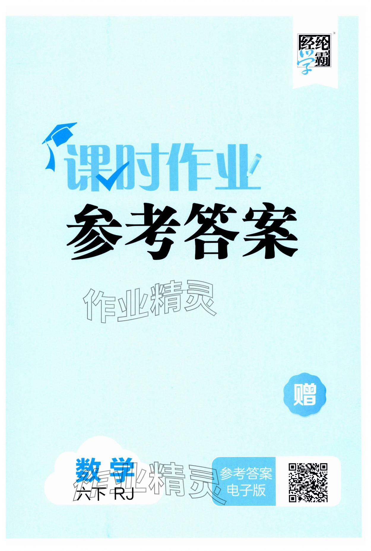 2025年經(jīng)綸學典課時作業(yè)六年級數(shù)學下冊人教版 第1頁