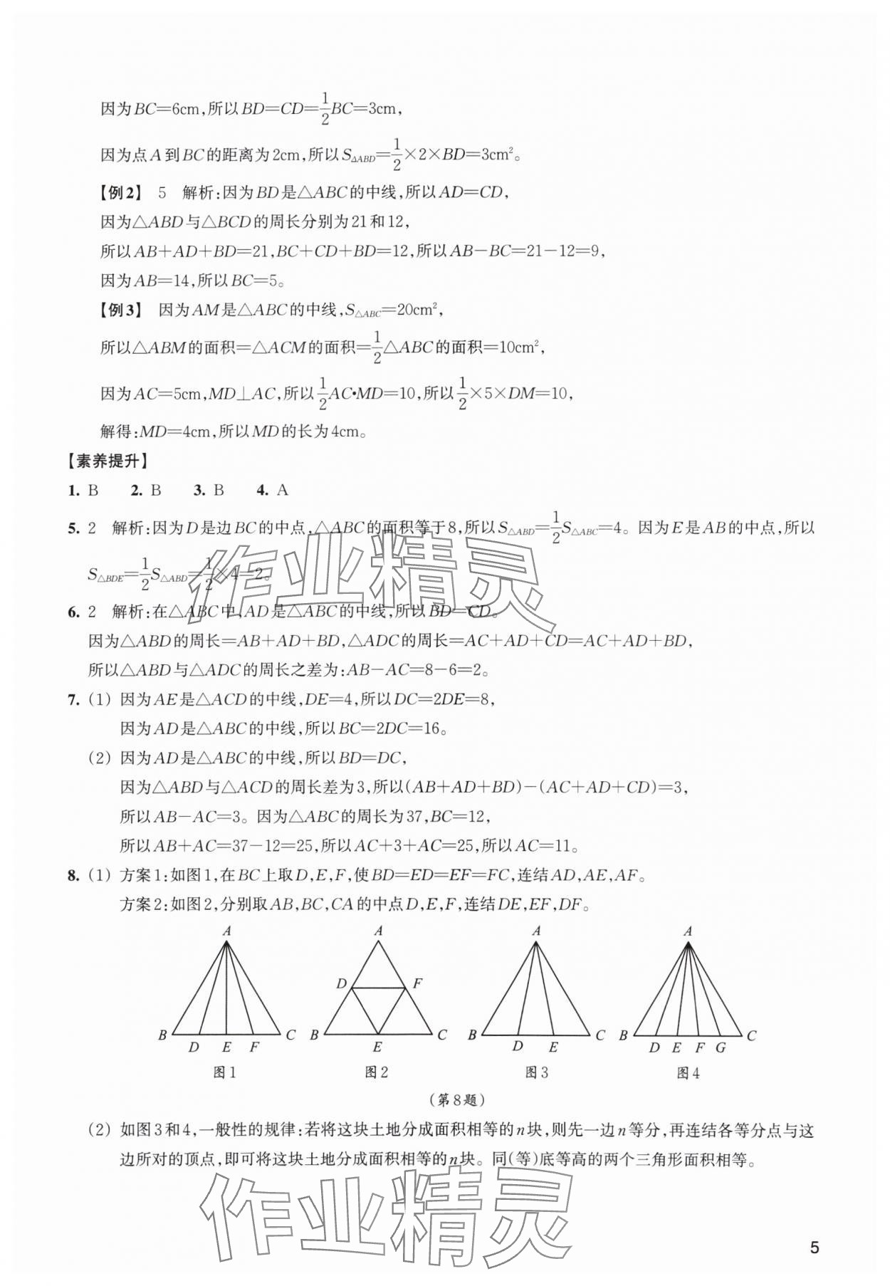 2024年暑假轻松升级浙江教育出版社七年级数学 第5页