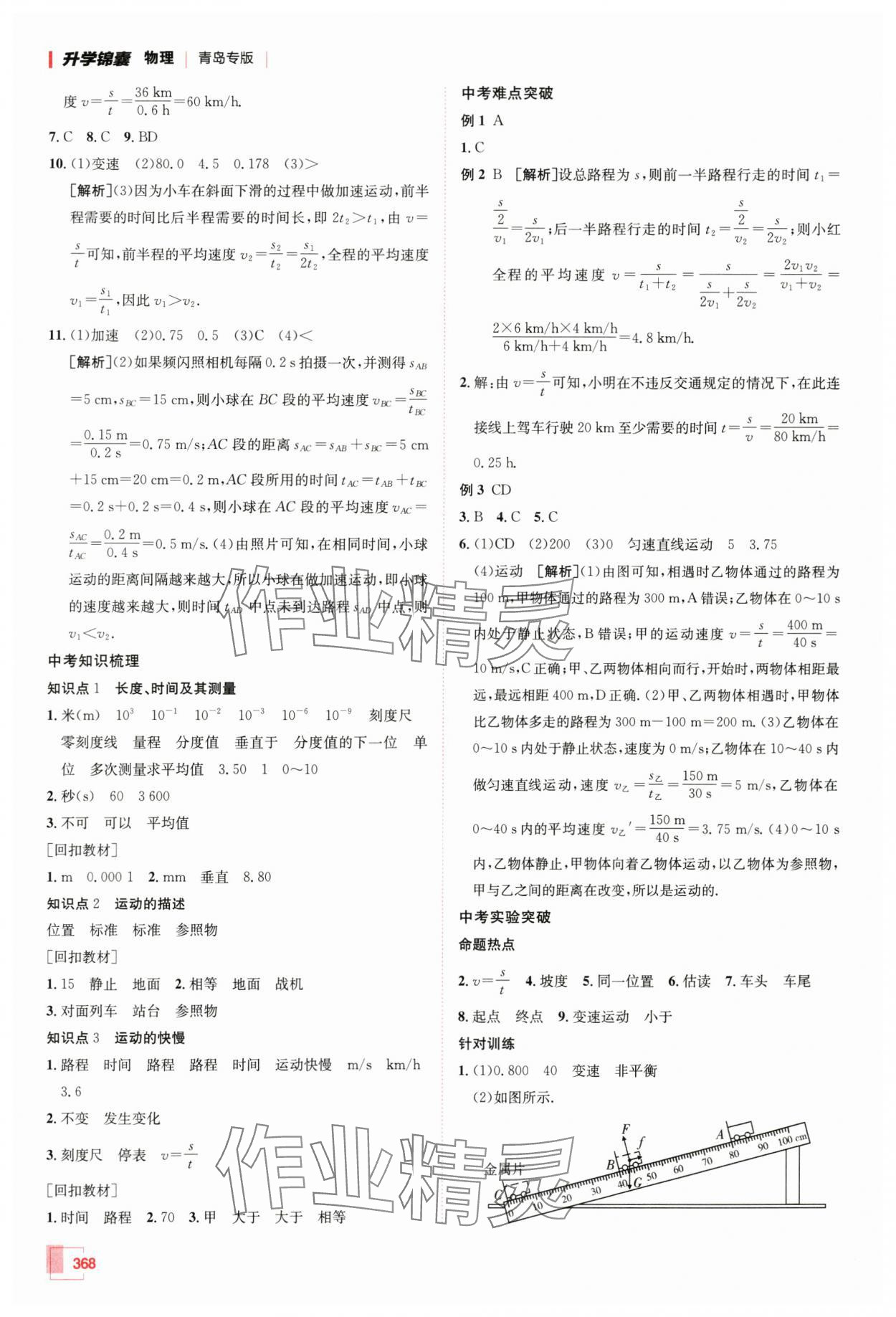 2024年升学锦囊物理青岛专版 第10页