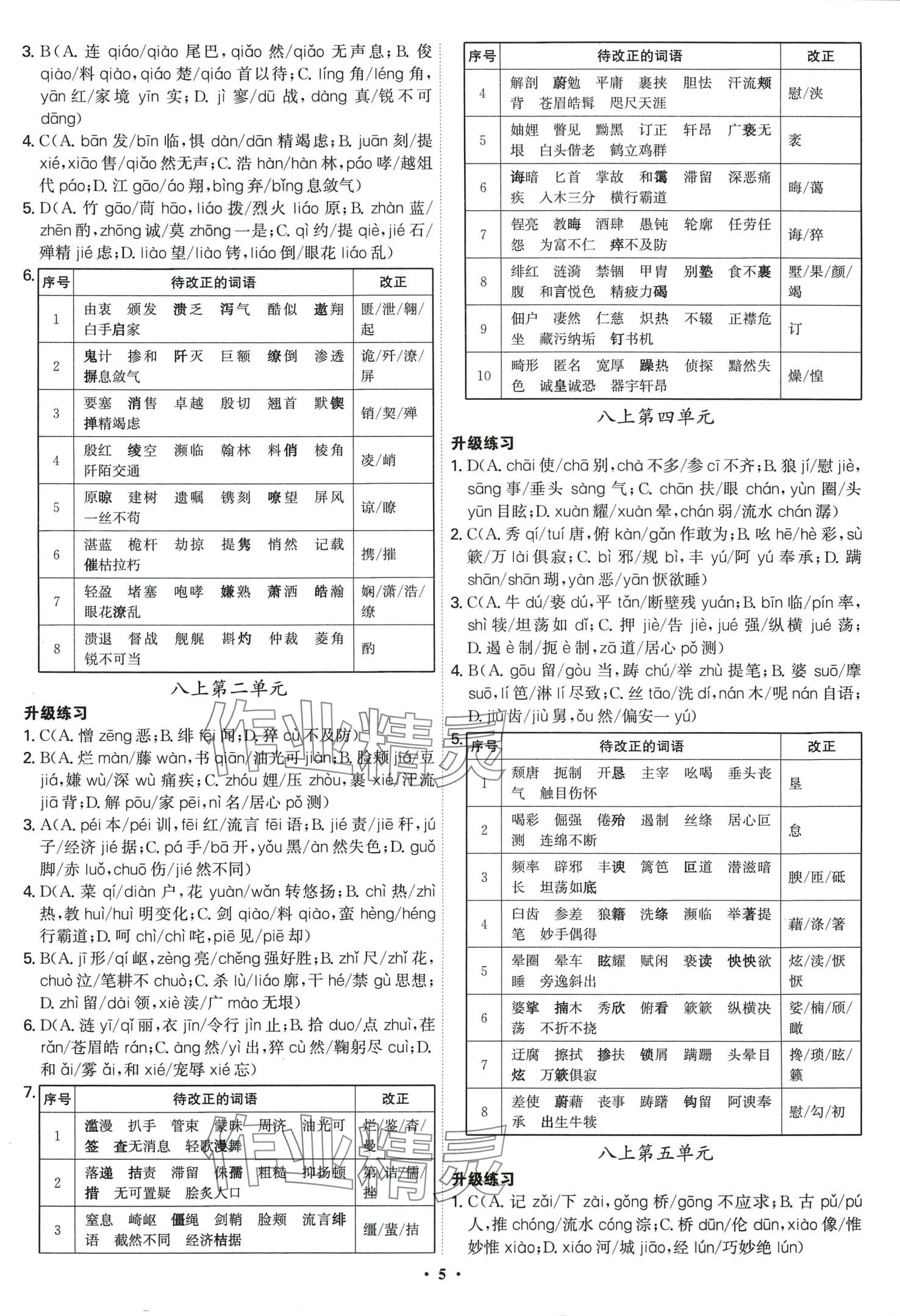 2024年精準初中語文一本通 第5頁