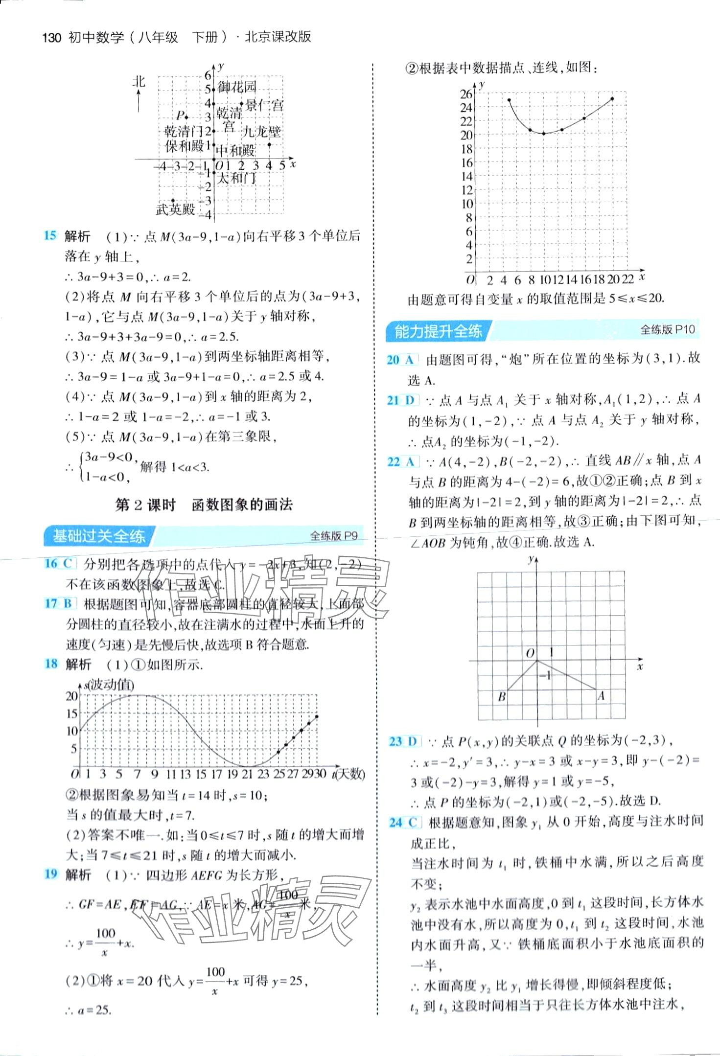 2024年5年中考3年模拟八年级数学下册北京课改版北京专版 第4页