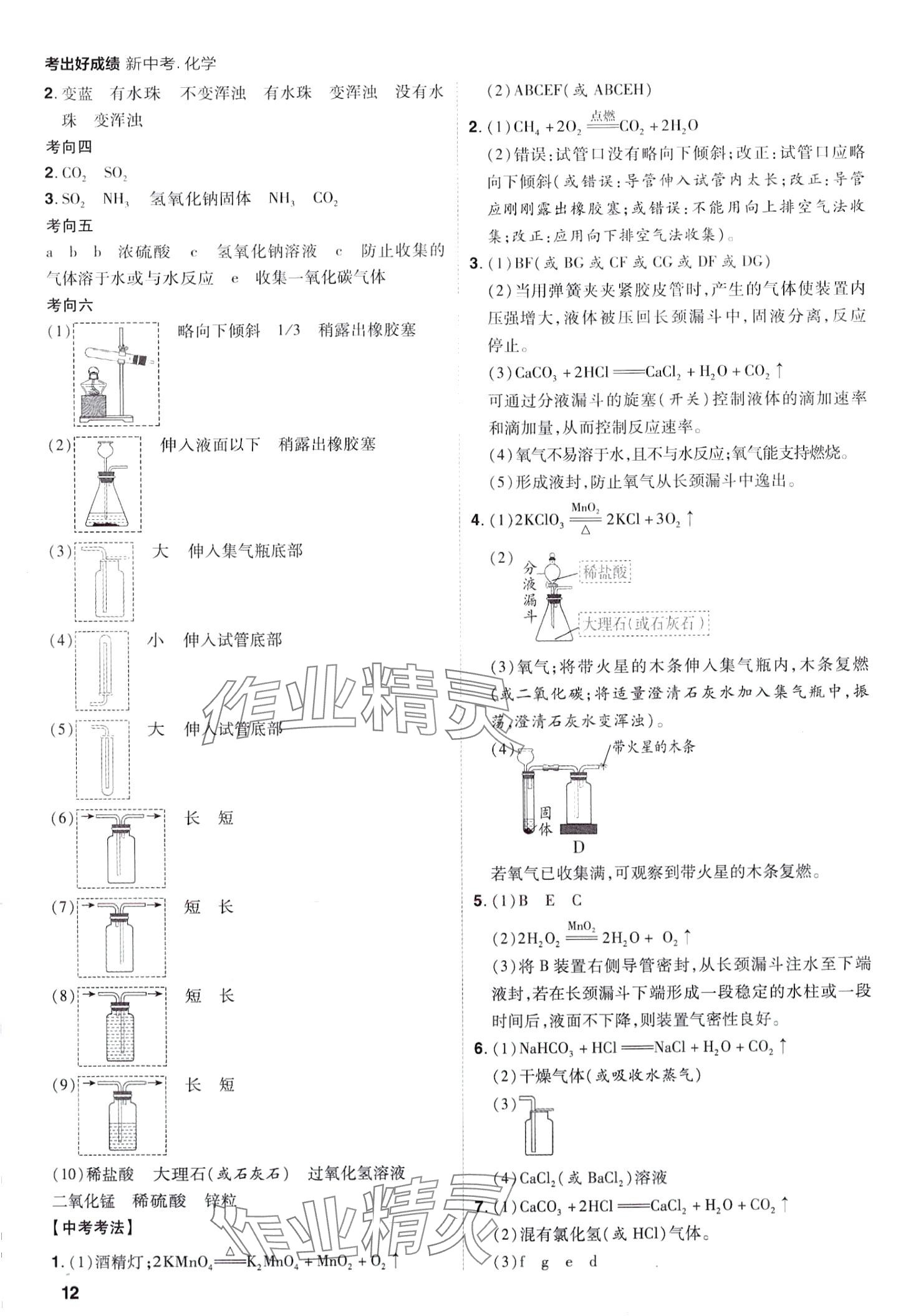 2024年考出好成績化學(xué)河南專版 第12頁