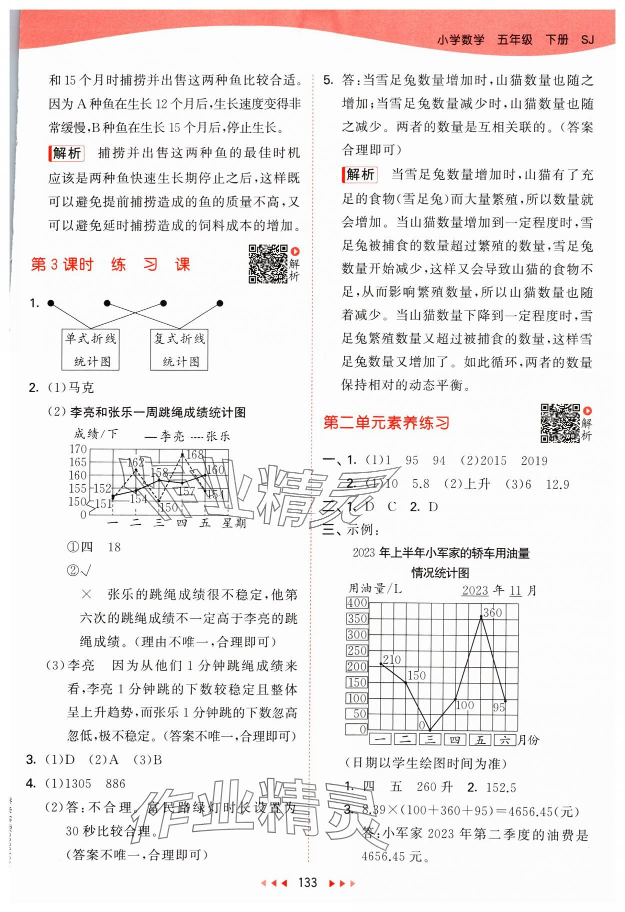 2024年53天天练五年级数学下册苏教版 第9页