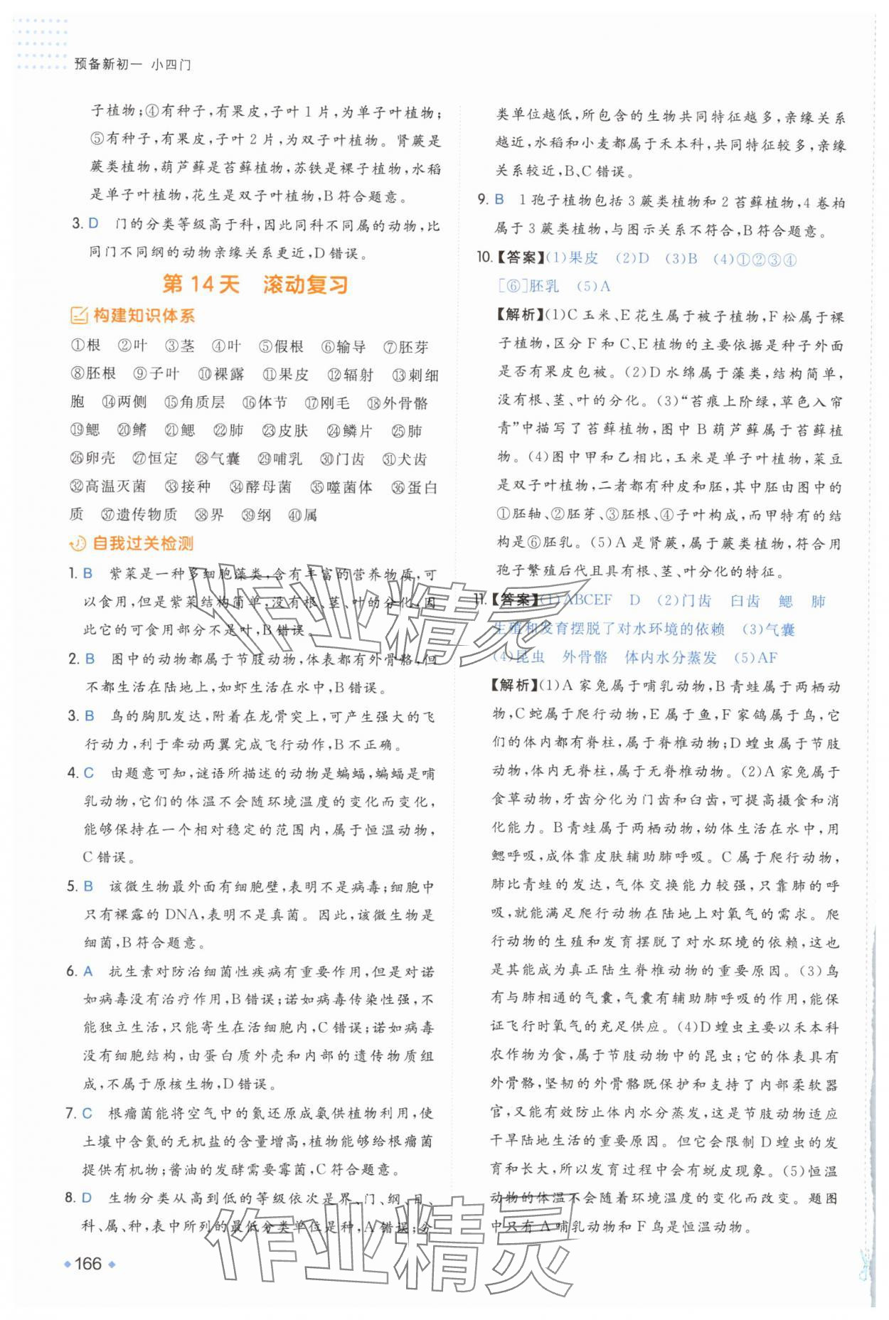 2025年預(yù)備新初一小升初史地生政 參考答案第5頁(yè)