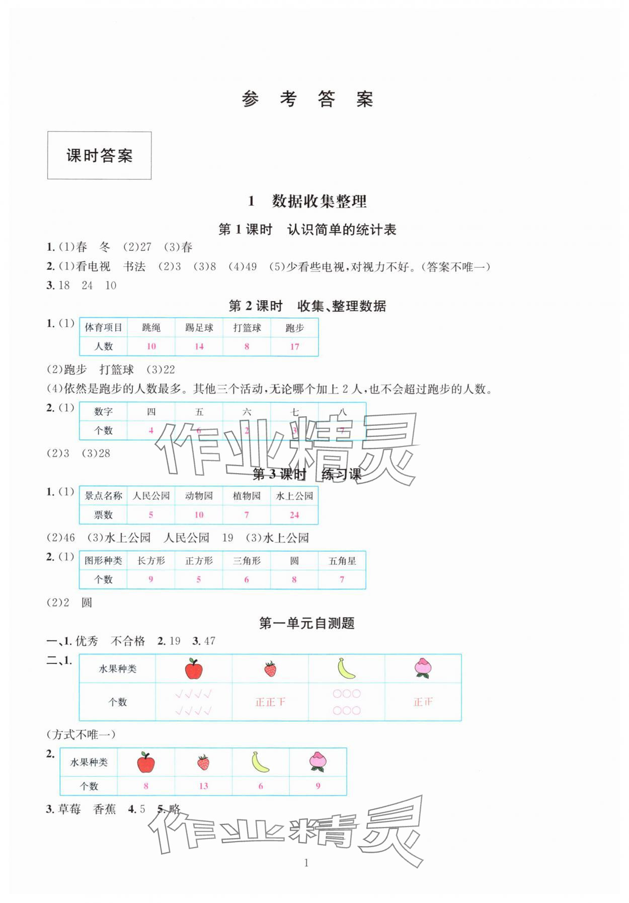 2025年華東師大版一課一練二年級數(shù)學(xué)下冊人教版 第1頁