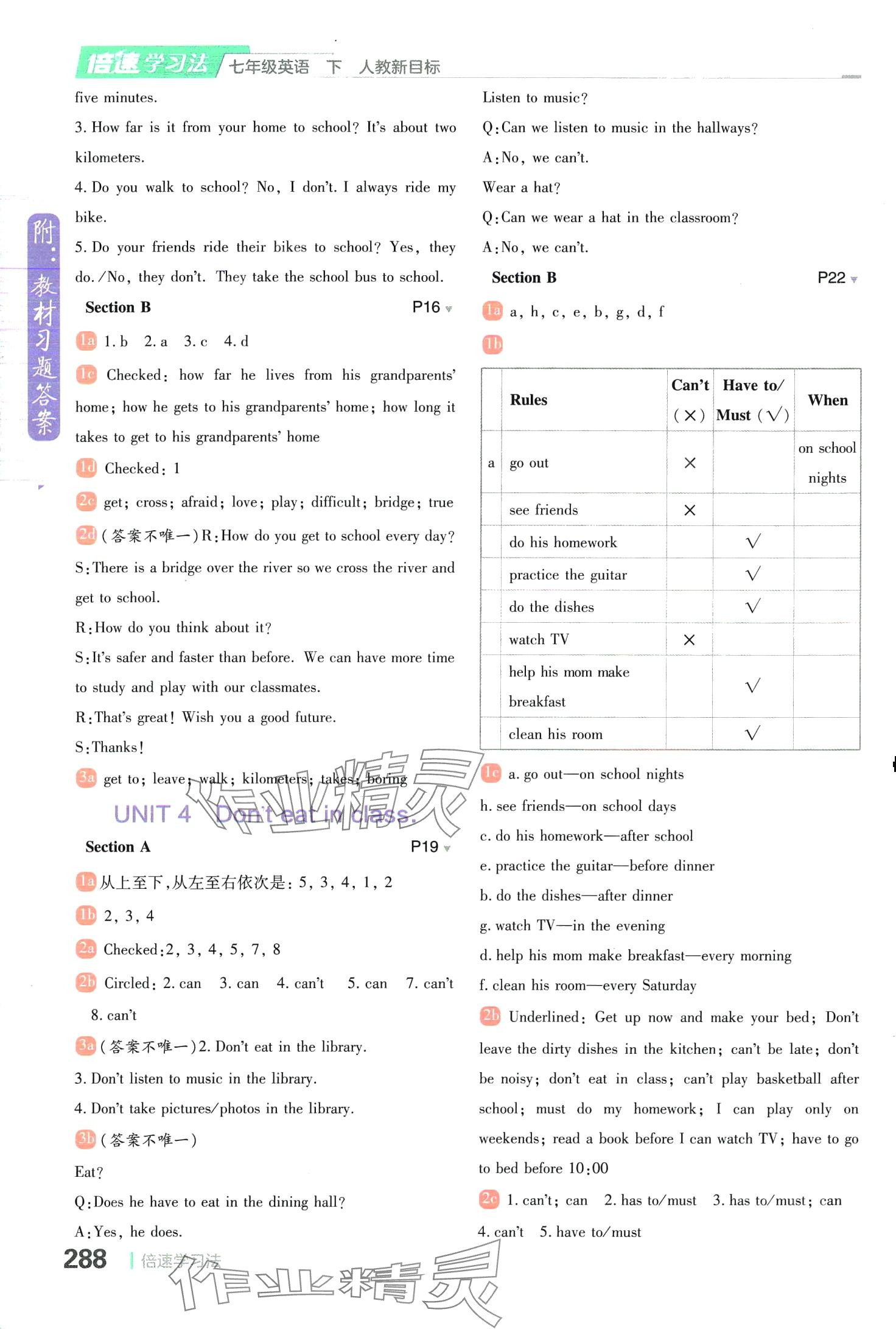 2024年倍速學(xué)習(xí)法七年級英語下冊人教版 第6頁