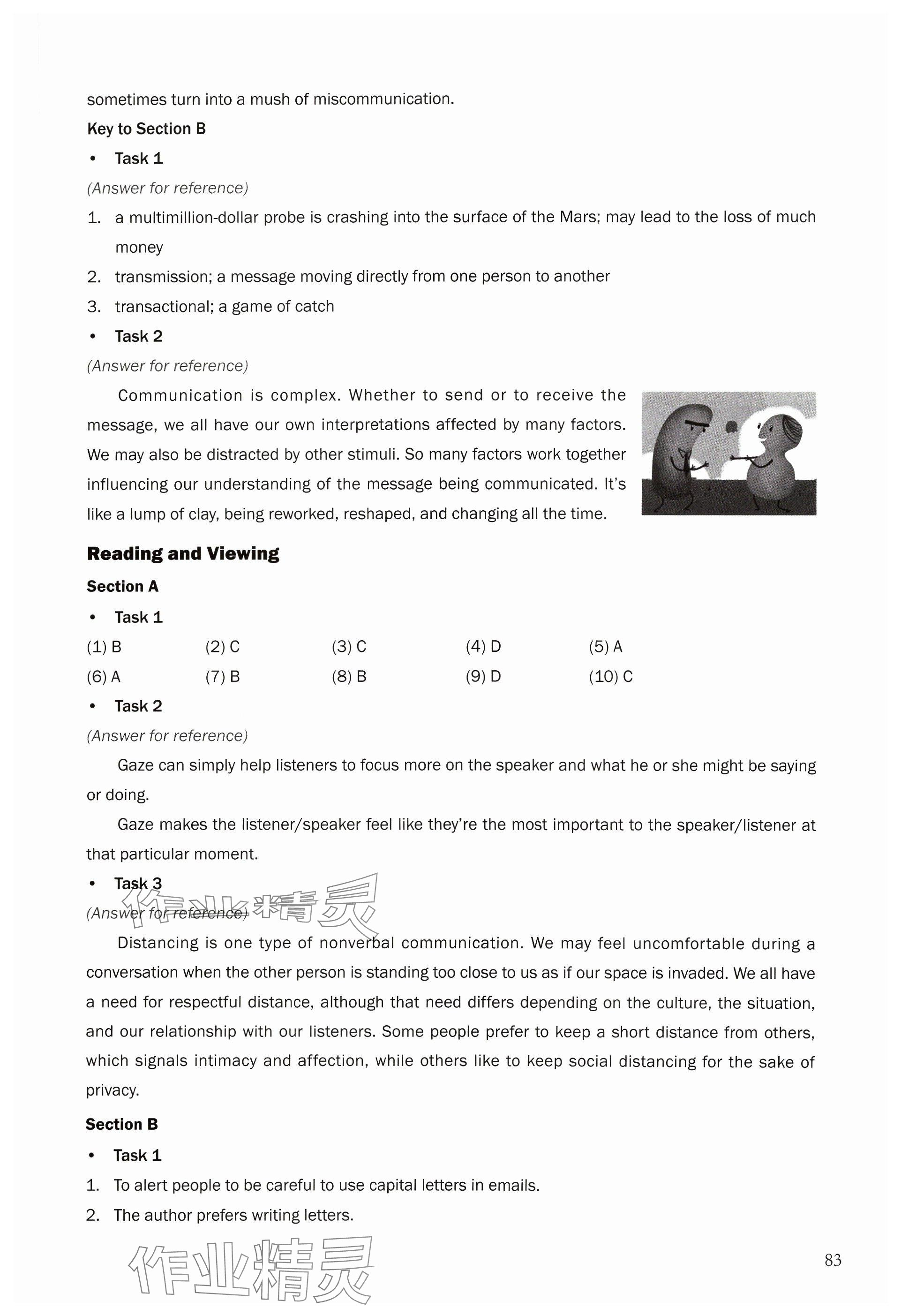 2023年練習(xí)部分高中英語(yǔ)選擇性必修第四冊(cè)上外版 參考答案第4頁(yè)