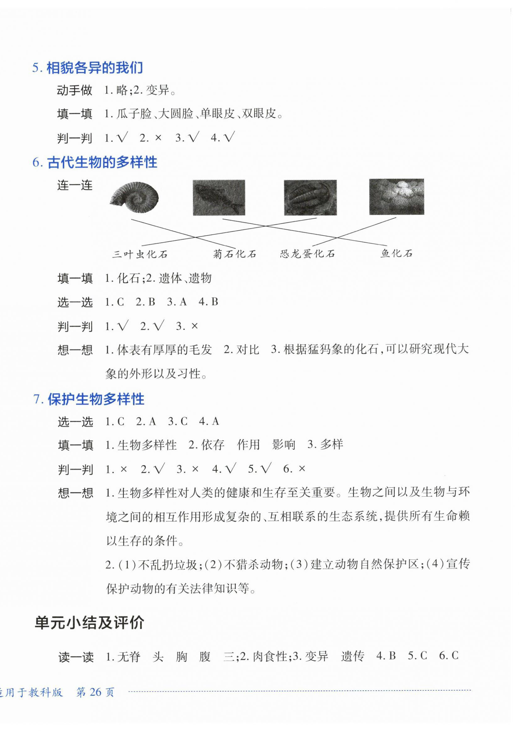 2026年学习实践园地六年级科学下册教科版&nbsp;第4页
