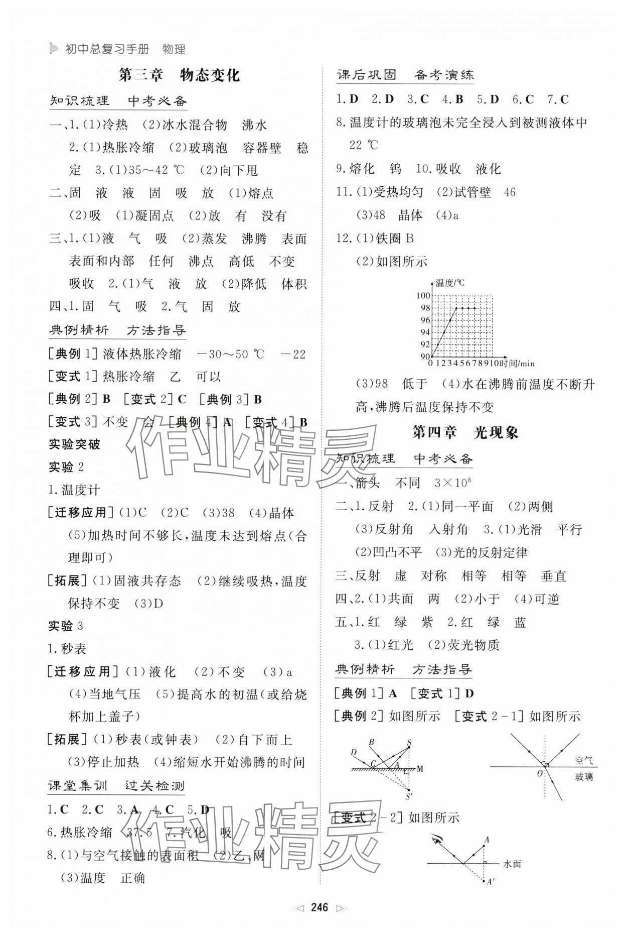 2025年初中总复习手册新世纪出版社物理 第2页