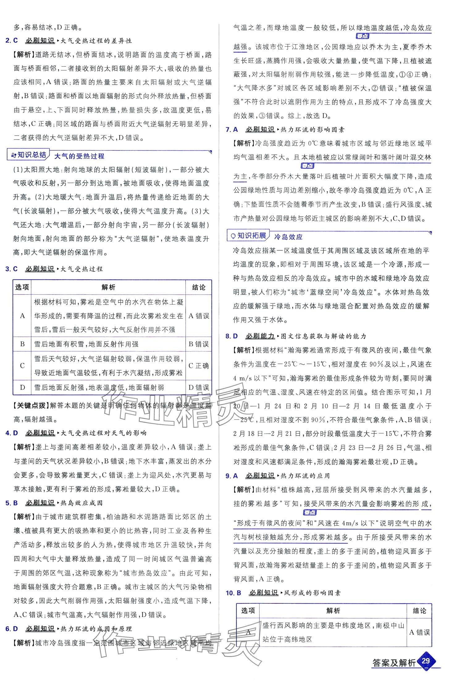 2024年高考必刷題高中地理通用版 第31頁