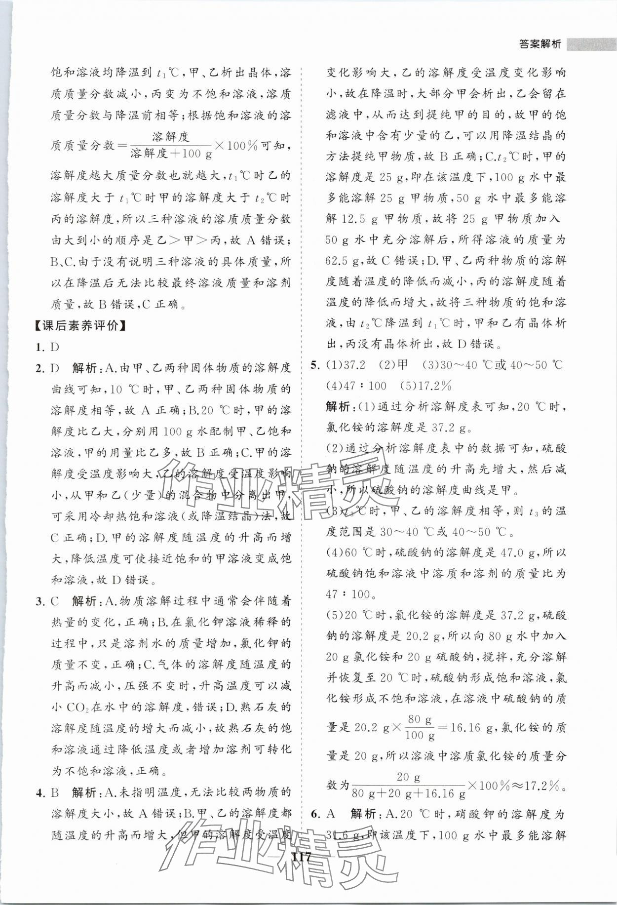 2024年新課程同步練習(xí)冊九年級(jí)化學(xué)下冊滬教版 第7頁