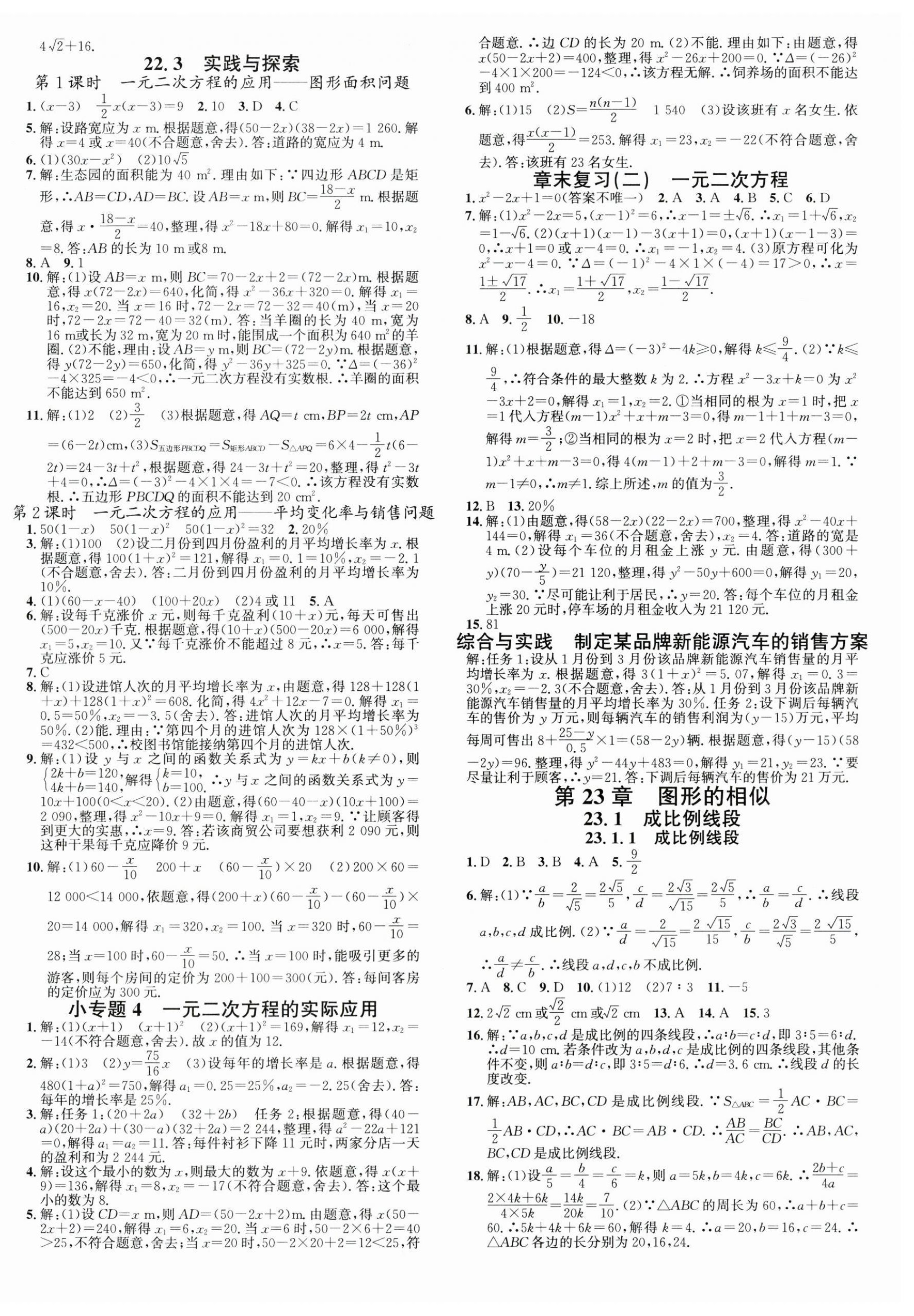 2025年名校課堂九年級數(shù)學(xué)上冊華師大版8河南專版 第4頁