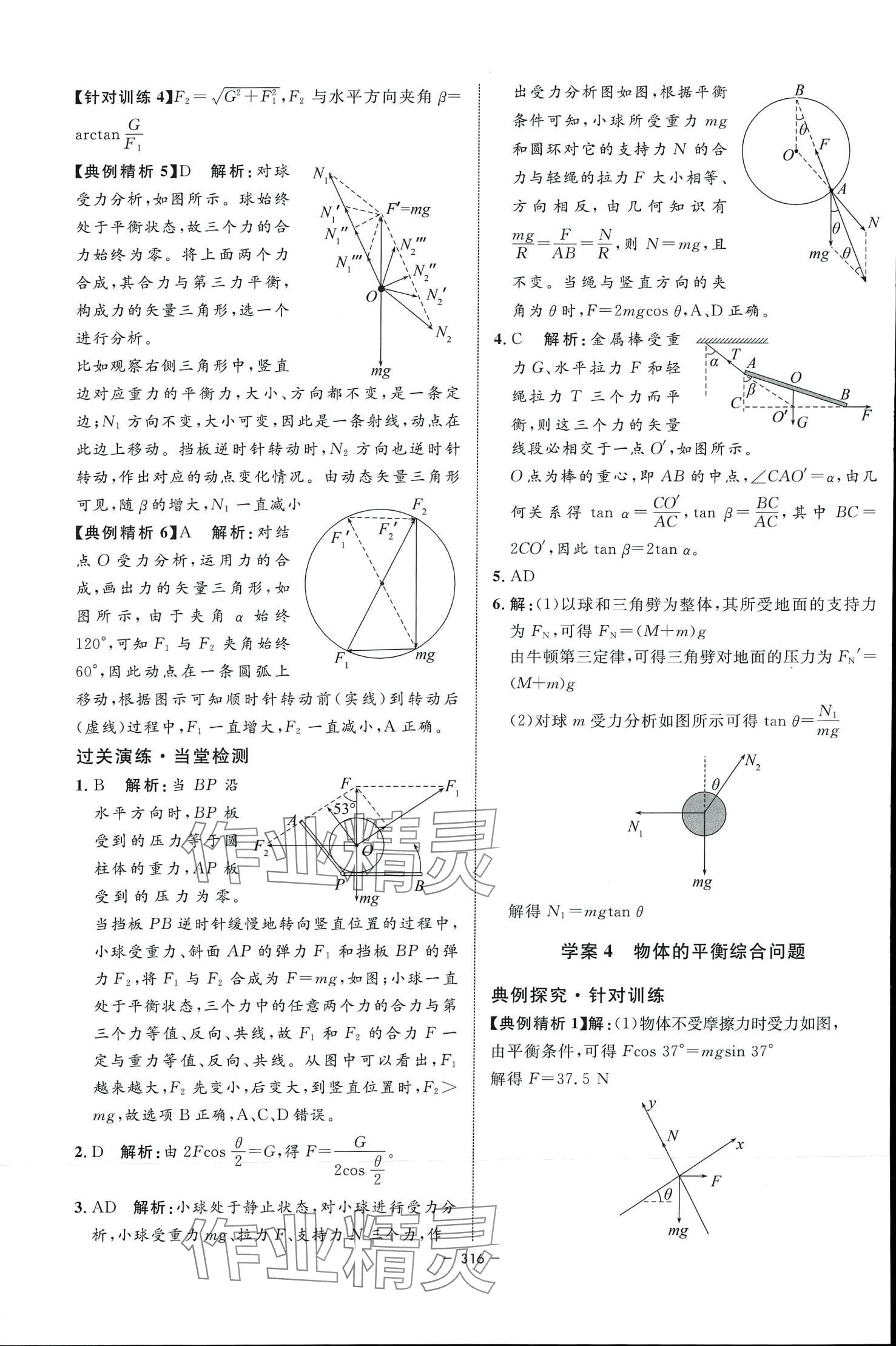 2024年钟书金牌金典导学案高中物理上海专版&nbsp;参考答案第10页