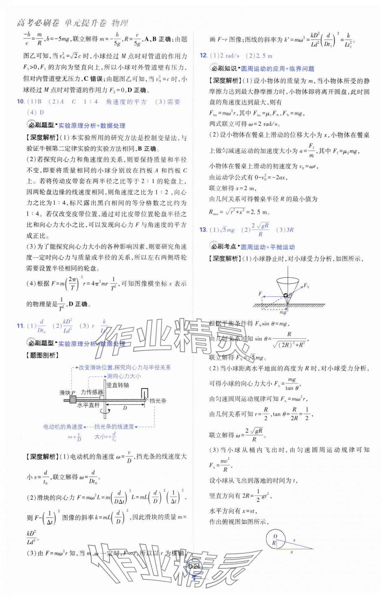2025年高考必刷卷單元提升卷高中物理人教版 第24頁