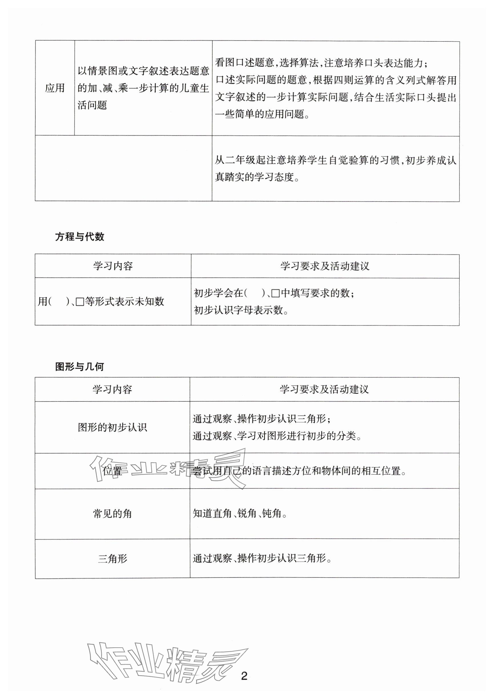 2024年教材課本二年級數(shù)學下冊滬教版54制 參考答案第2頁