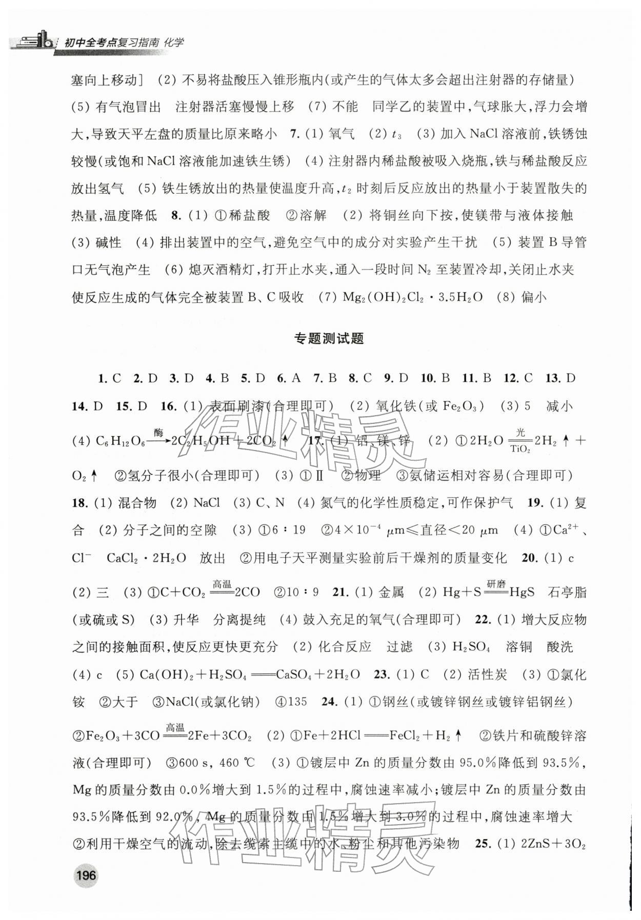 2026年初中全考点复习指南化学&nbsp;第4页