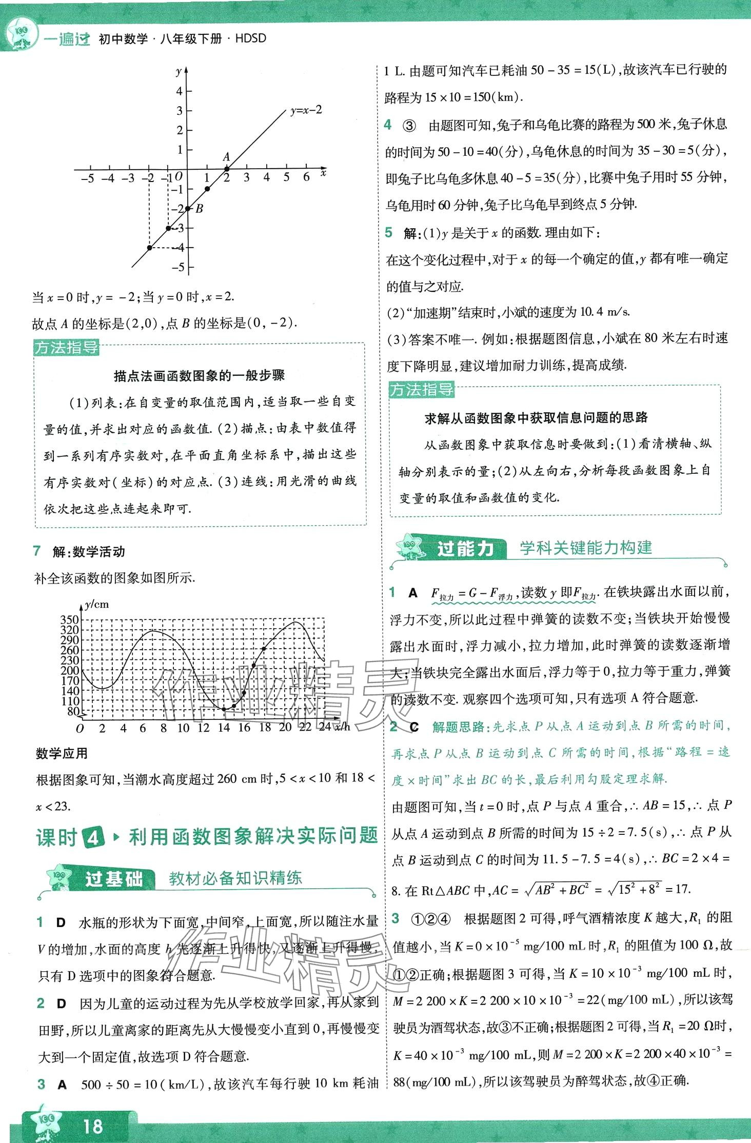 2024年一遍過八年級數學下冊華師大版 第18頁