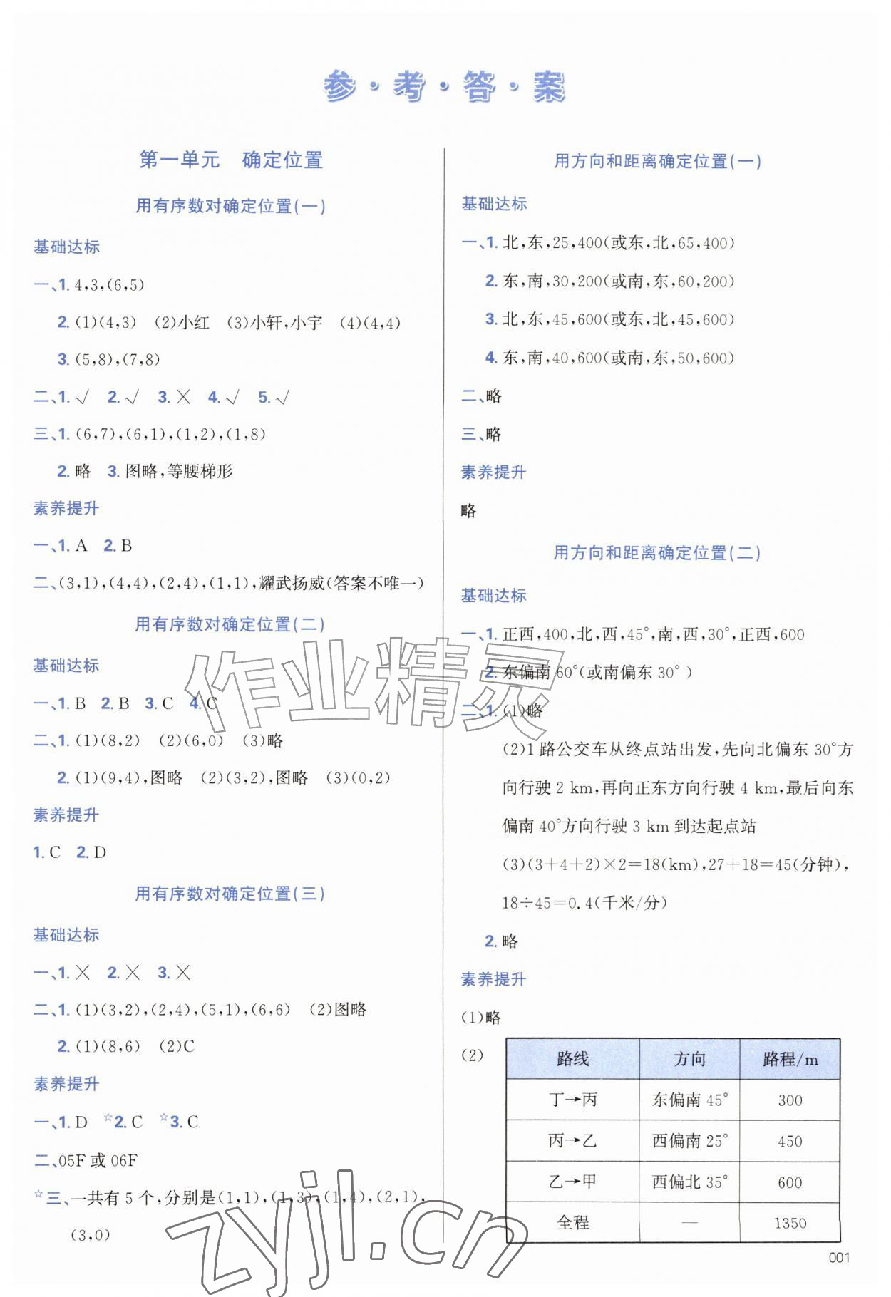 2026年学习质量监测六年级数学上册人教版&nbsp;第1页