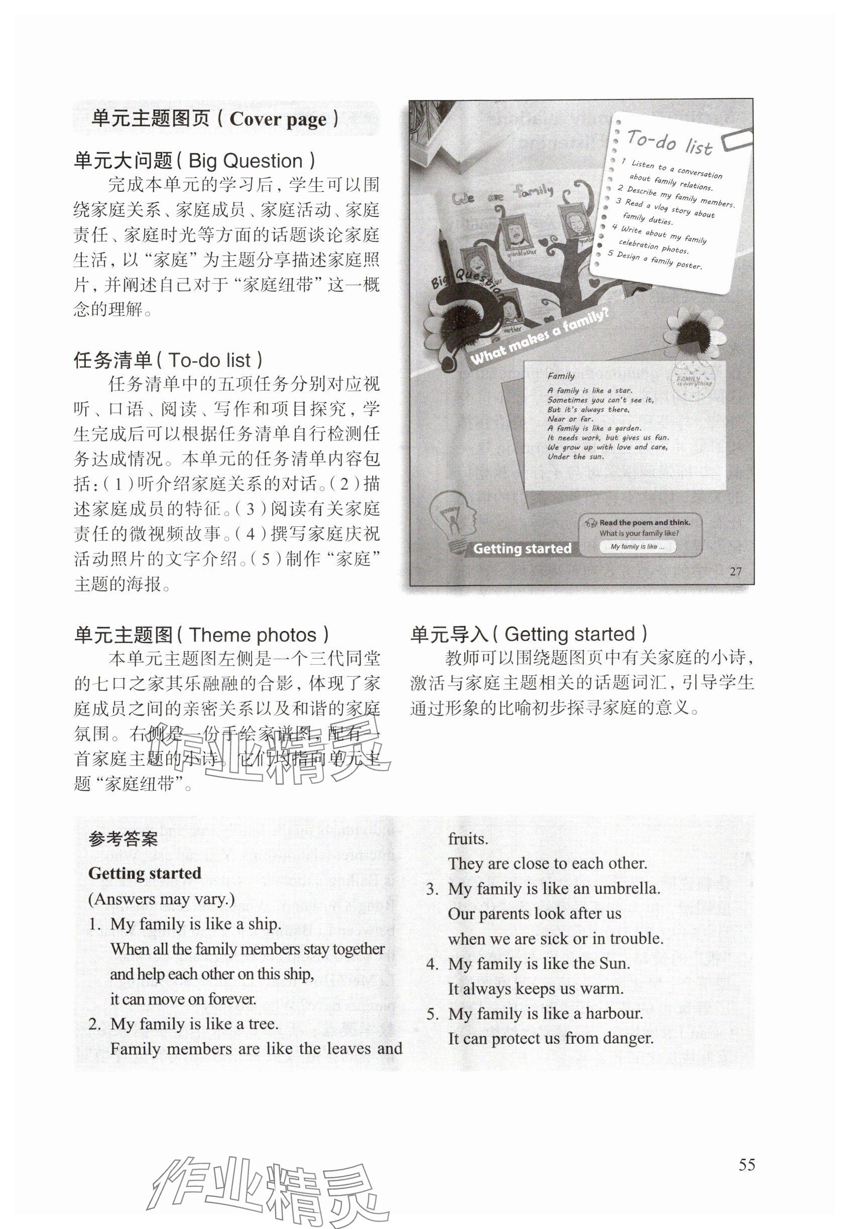 2024年教材課本六年級(jí)英語(yǔ)上冊(cè)滬教版54制 參考答案第51頁(yè)