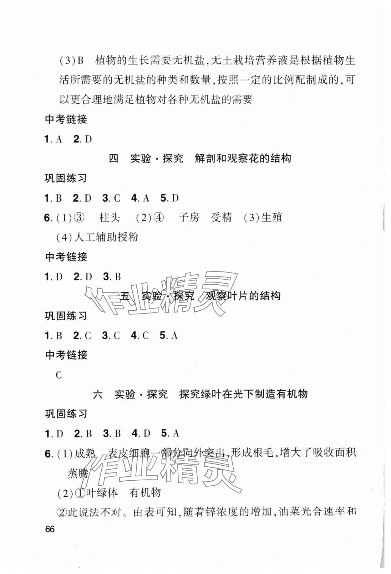 2025年学生实验报告册中国地图出版社七年级生物下册人教版 第2页