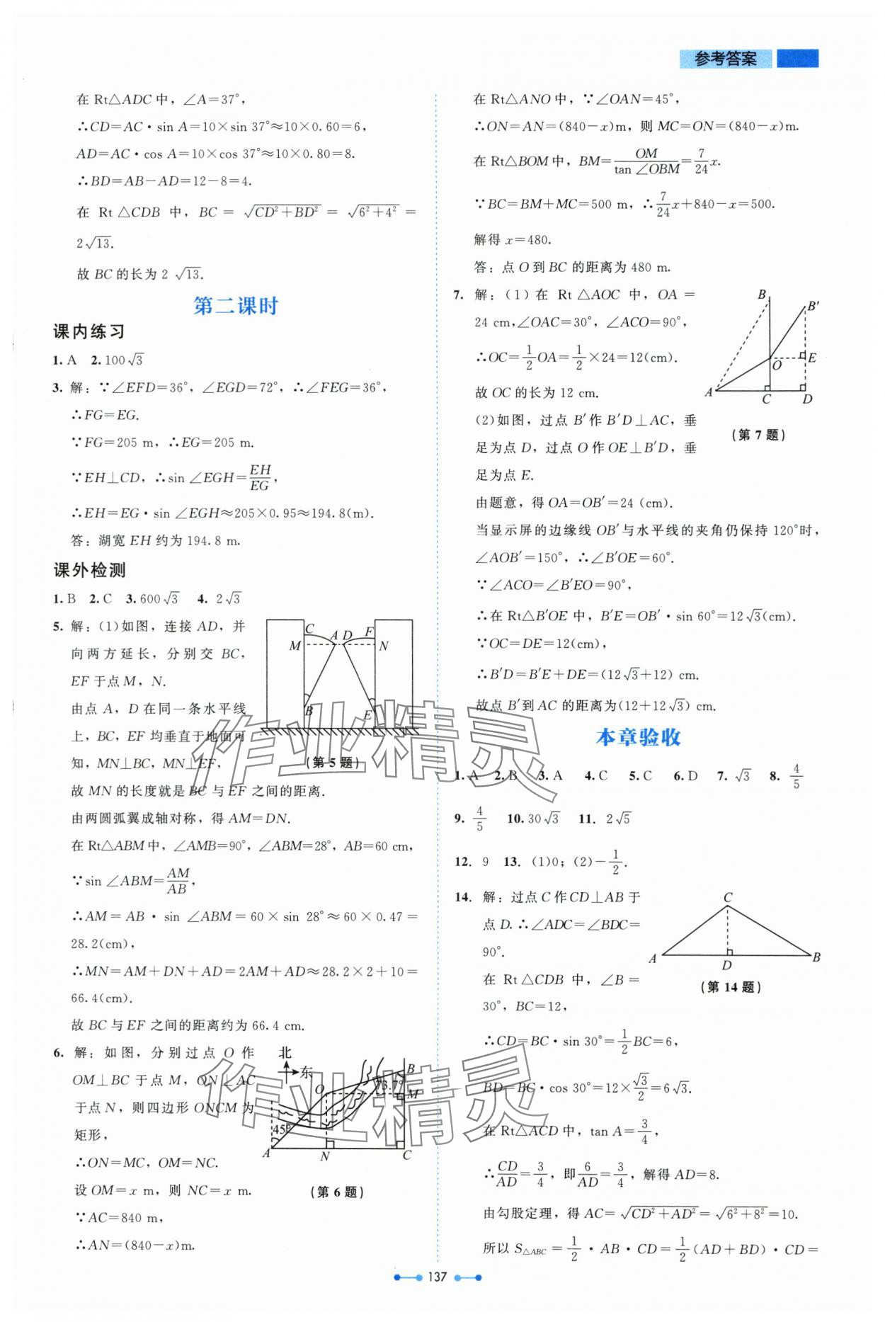 2024年伴你學北京師范大學出版社九年級數學下冊北師大版 第5頁