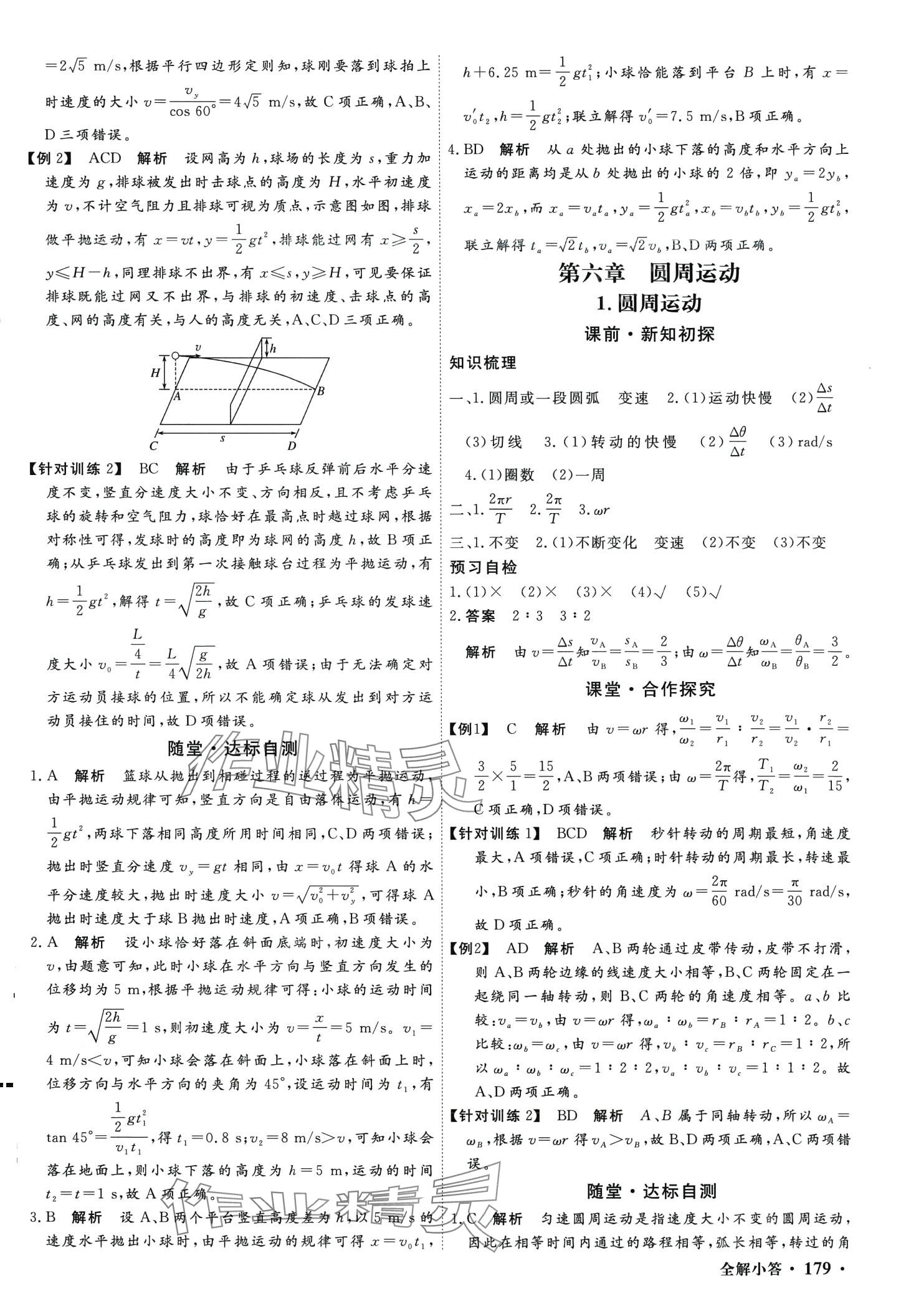 2024年贏在微點(diǎn)高中物理必修第二冊(cè) 第5頁(yè)