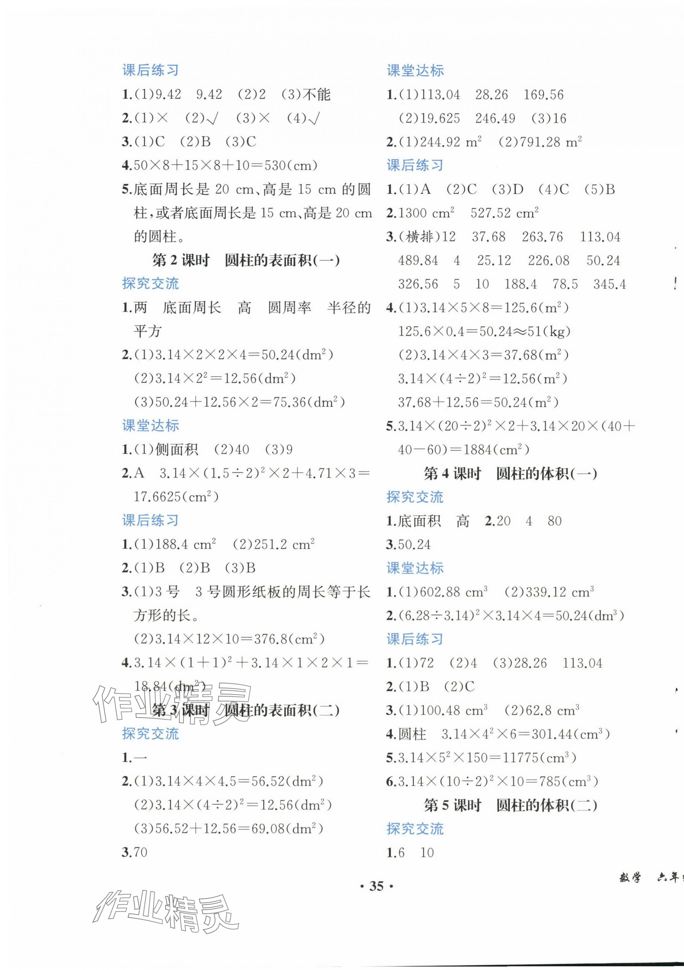 2025年胜券在握同步解析与测评六年级数学下册人教版重庆专版 第3页