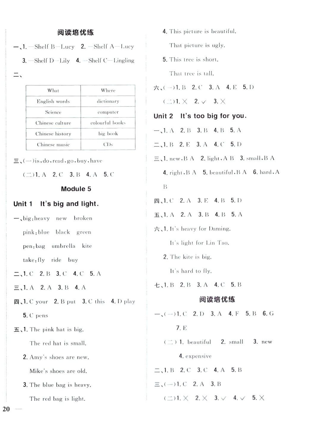 2024年全科王同步課時(shí)練習(xí)五年級(jí)英語下冊(cè)外研版 第4頁