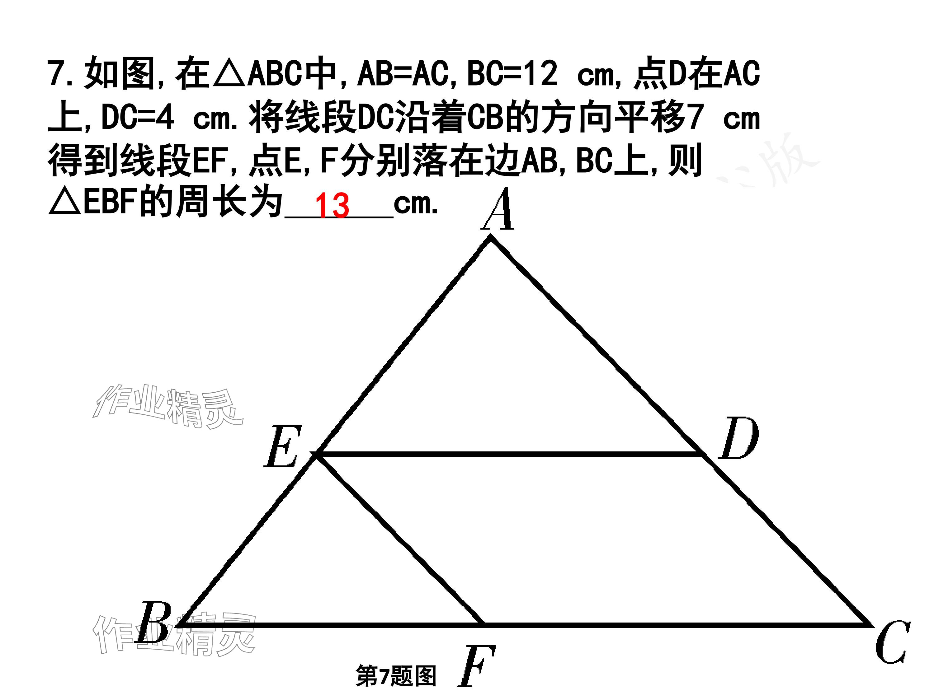 2024年一本通武漢出版社八年級數(shù)學下冊北師大版核心板 參考答案第10頁