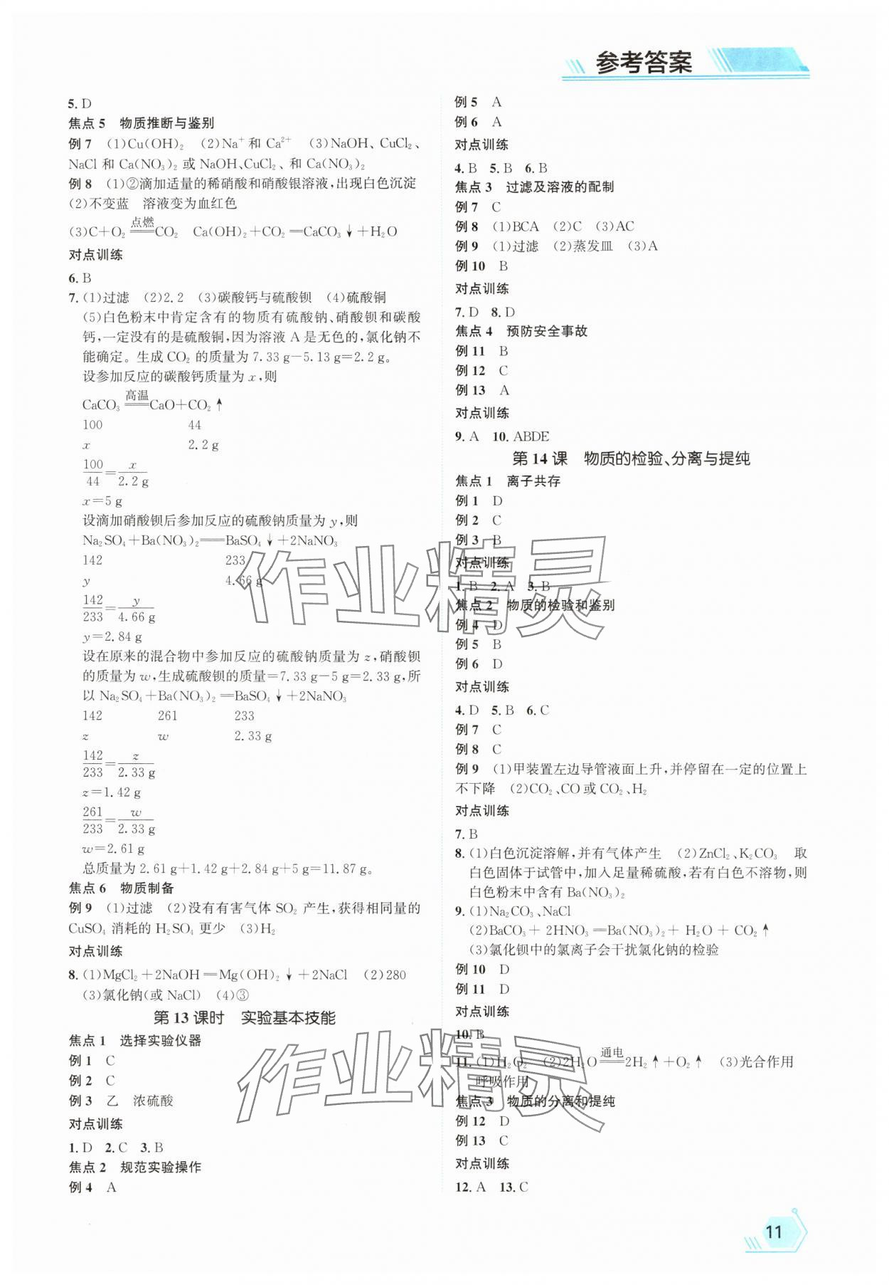 2025年命題研究科學(xué)浙江專版 第11頁(yè)