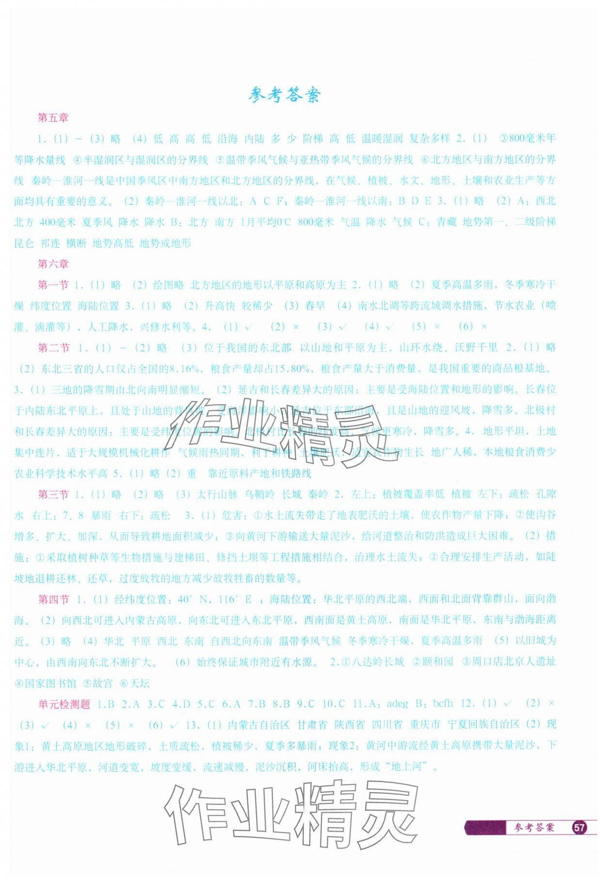 2025年填充圖冊(cè)中國(guó)地圖出版社八年級(jí)地理下冊(cè)商務(wù)星球版山東專(zhuān)版 第1頁(yè)