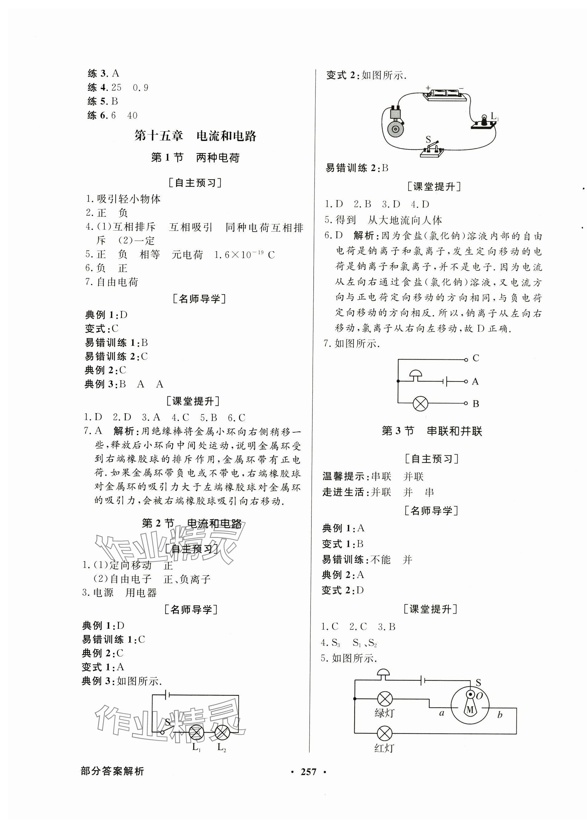 2024年同步导学与优化训练九年级物理全一册人教版 第5页